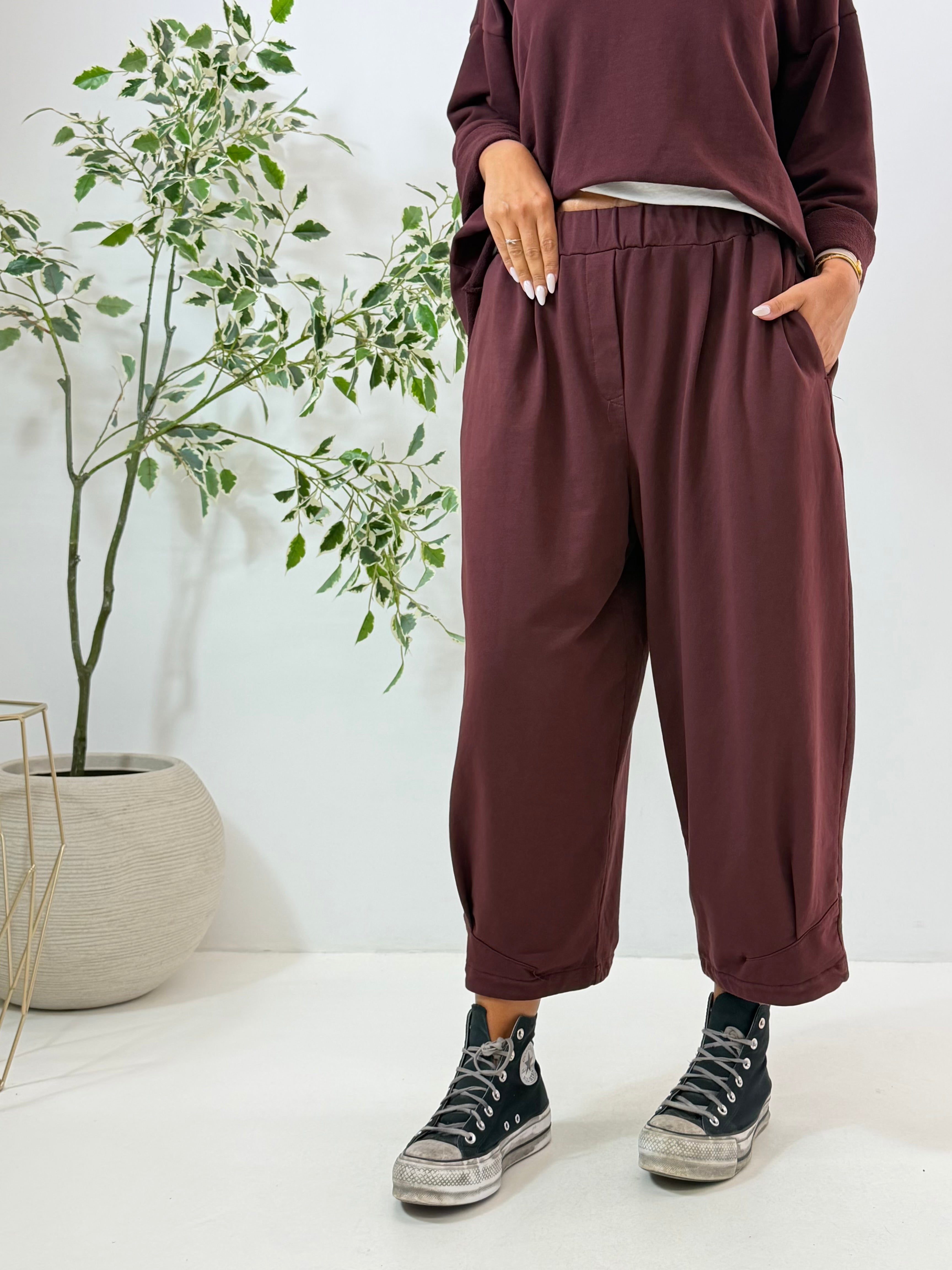 PANTALONE CHERRY BORDEAUX WENDY