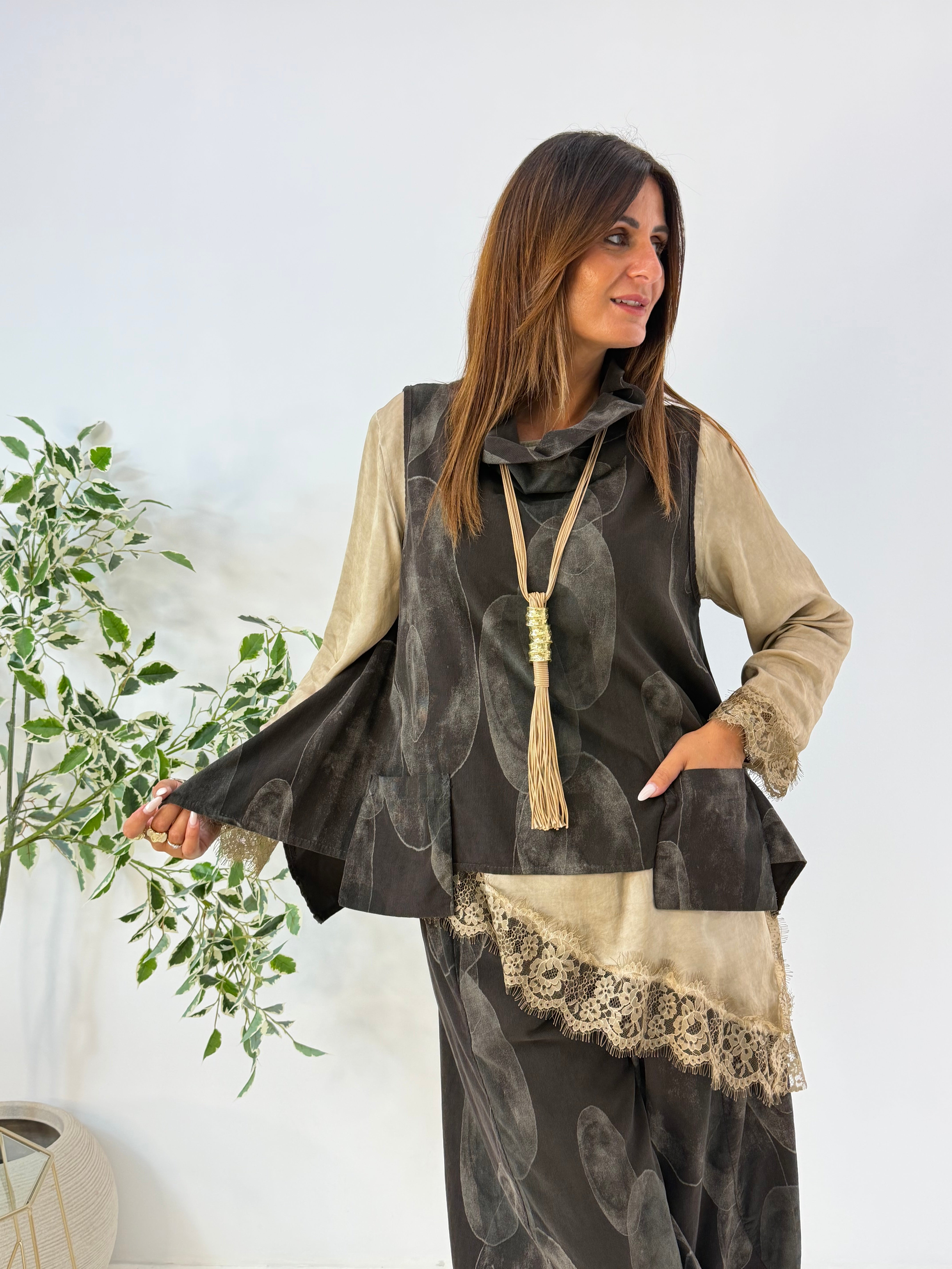 BLUSA ISABELLA BEIGE