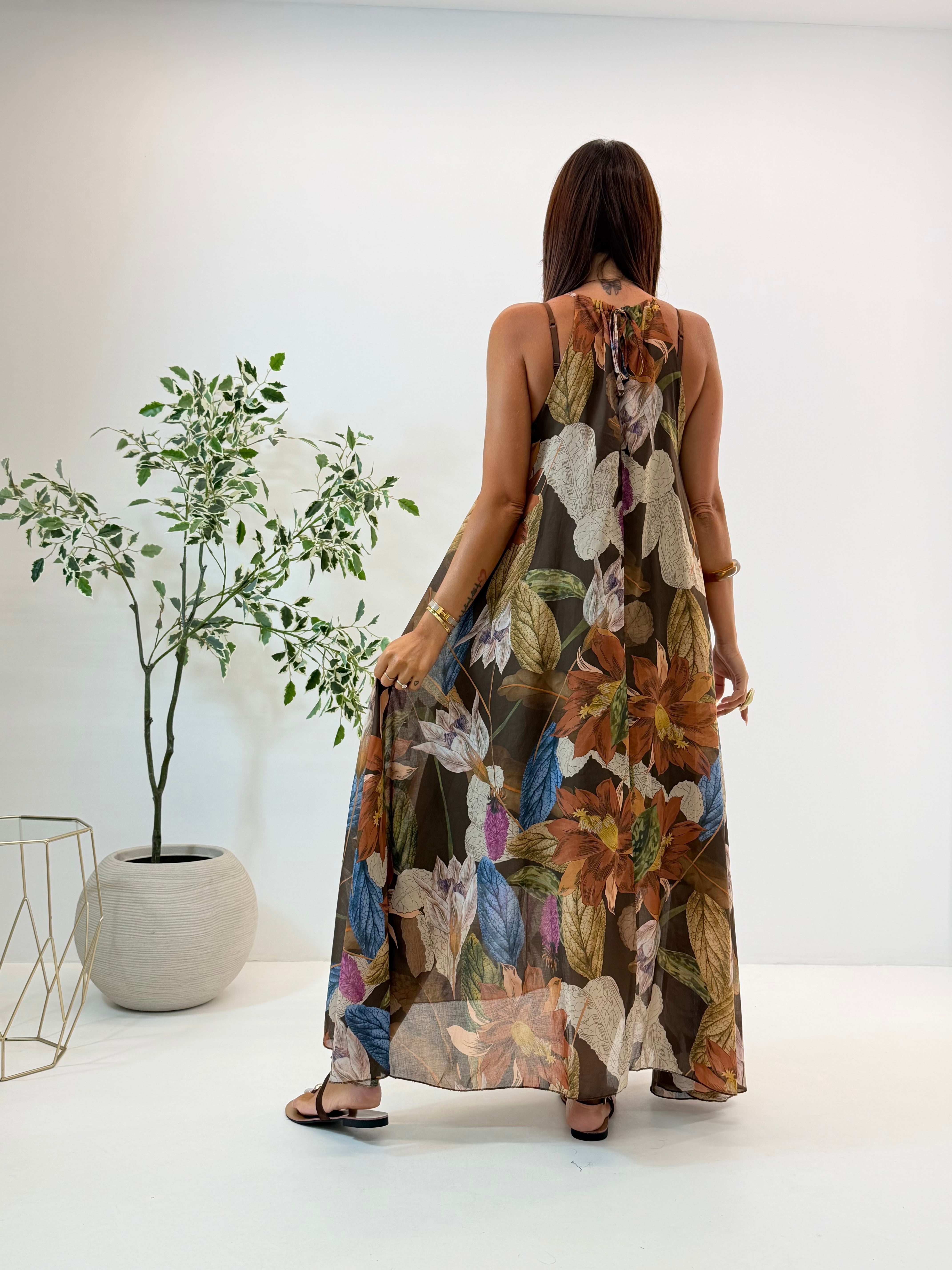 ABITO CHARLOTTE FANTASIA FLOREALE