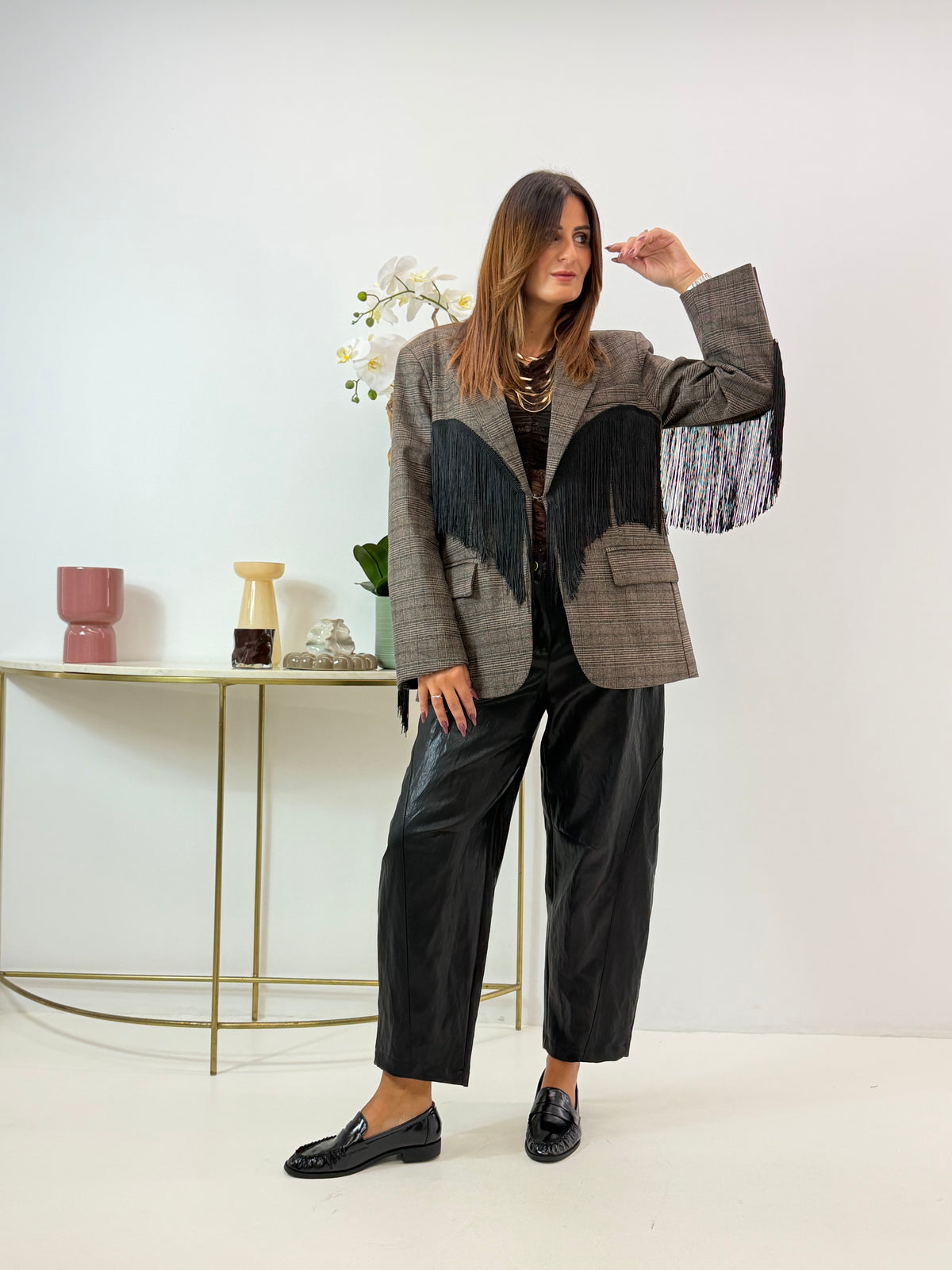 BLAZER KUPRA FANTASIA NERO