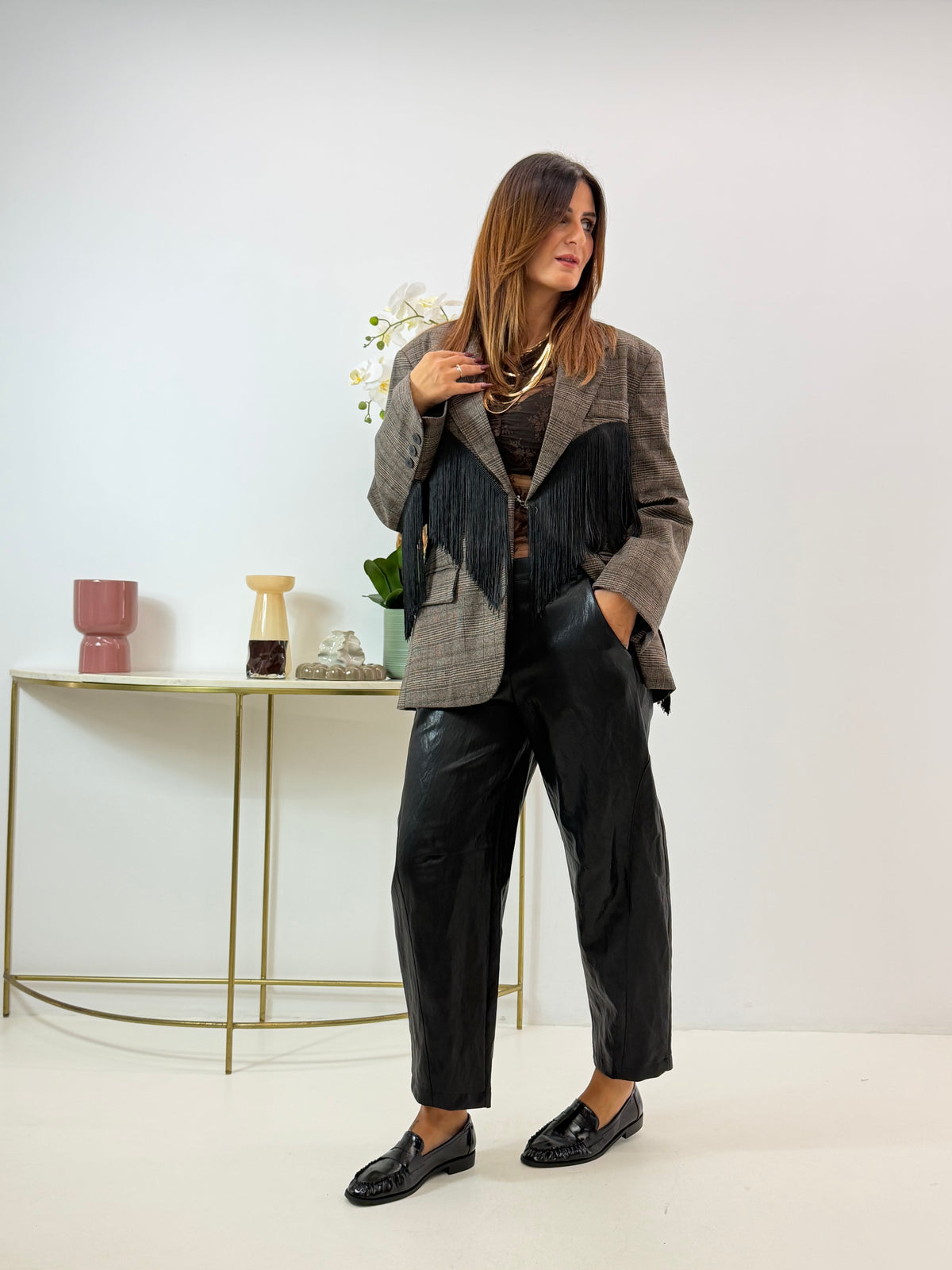 BLAZER KUPRA FANTASIA NERO