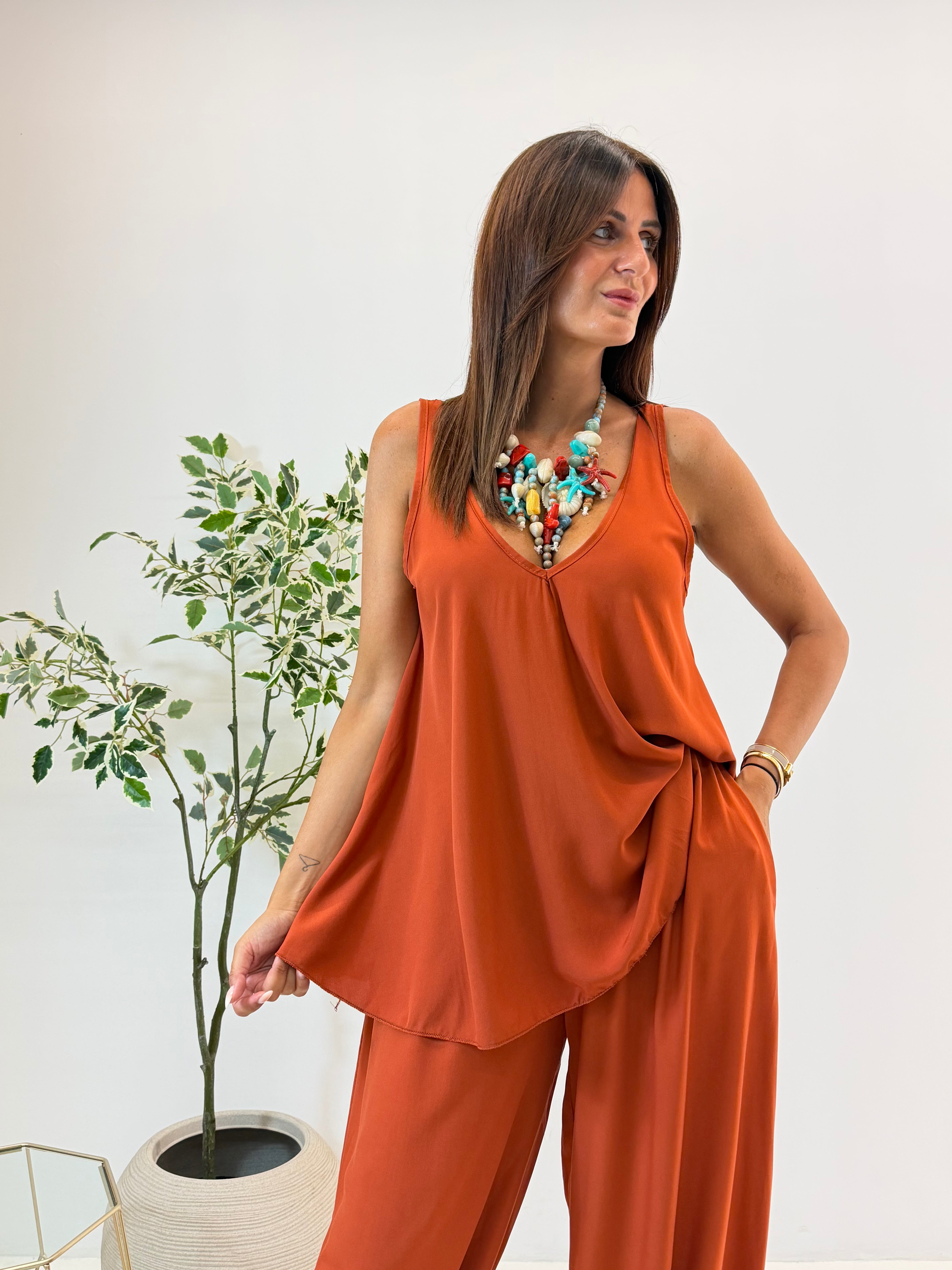 COLLANA ZENA VERDE ACQUA