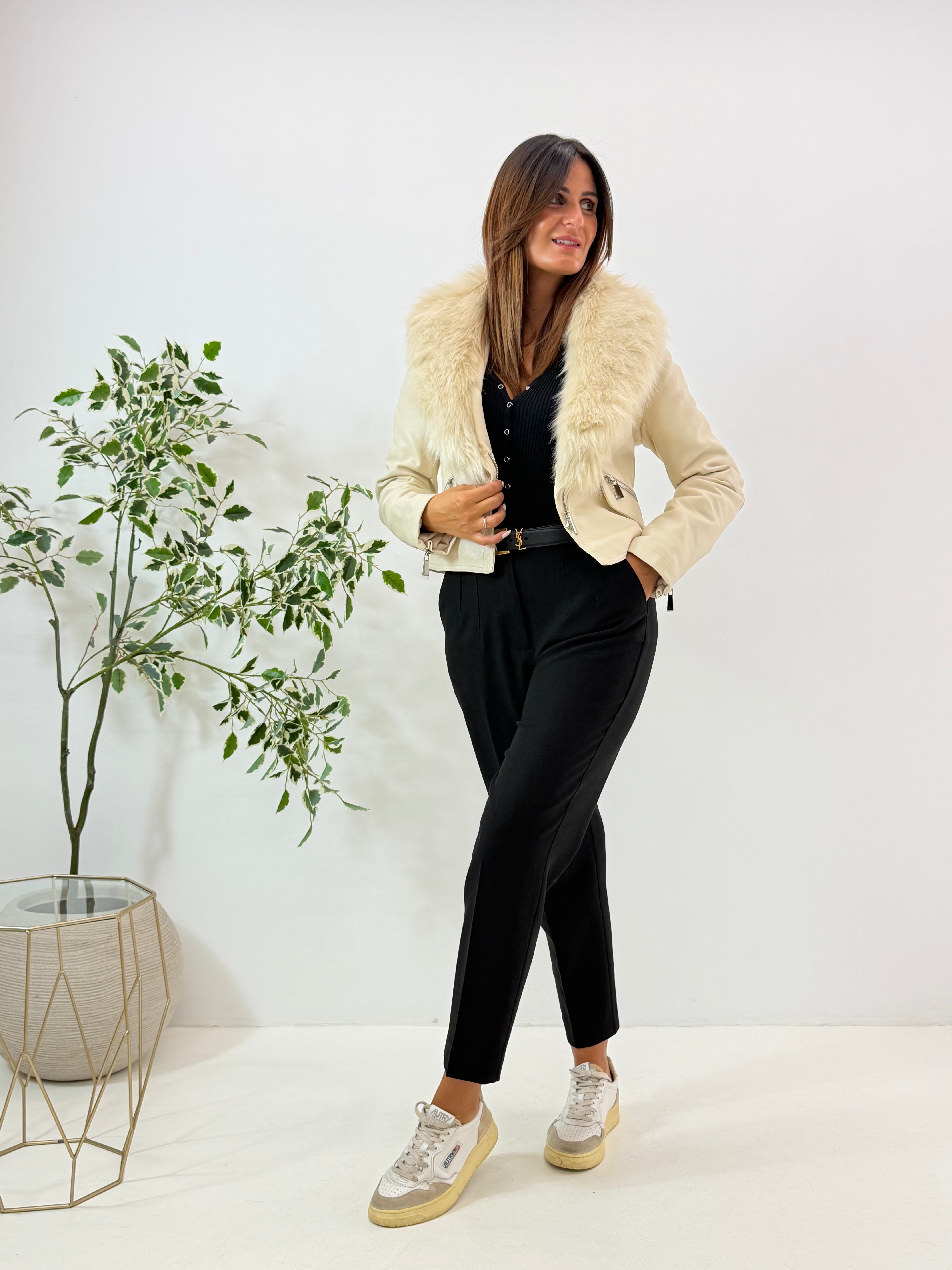 GIACCA PARIS IN ECOPELLE