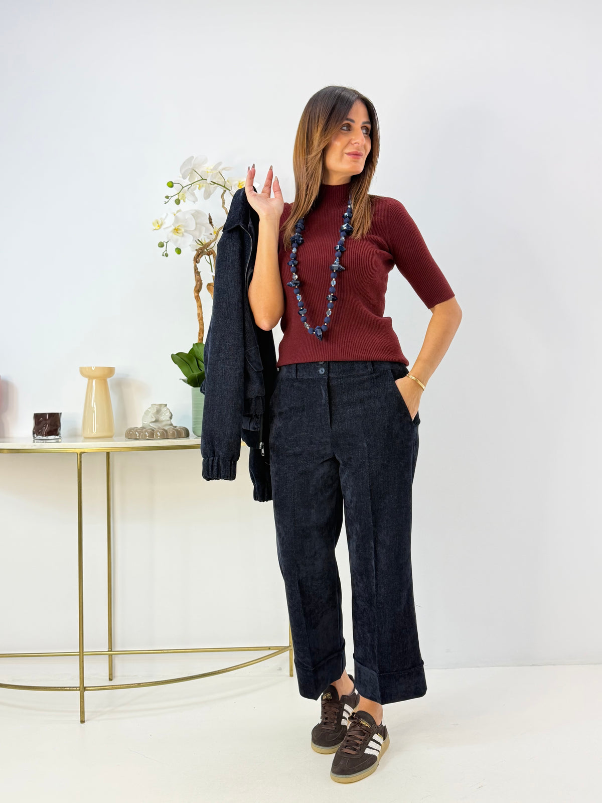 PANTALONE CAROL BLU