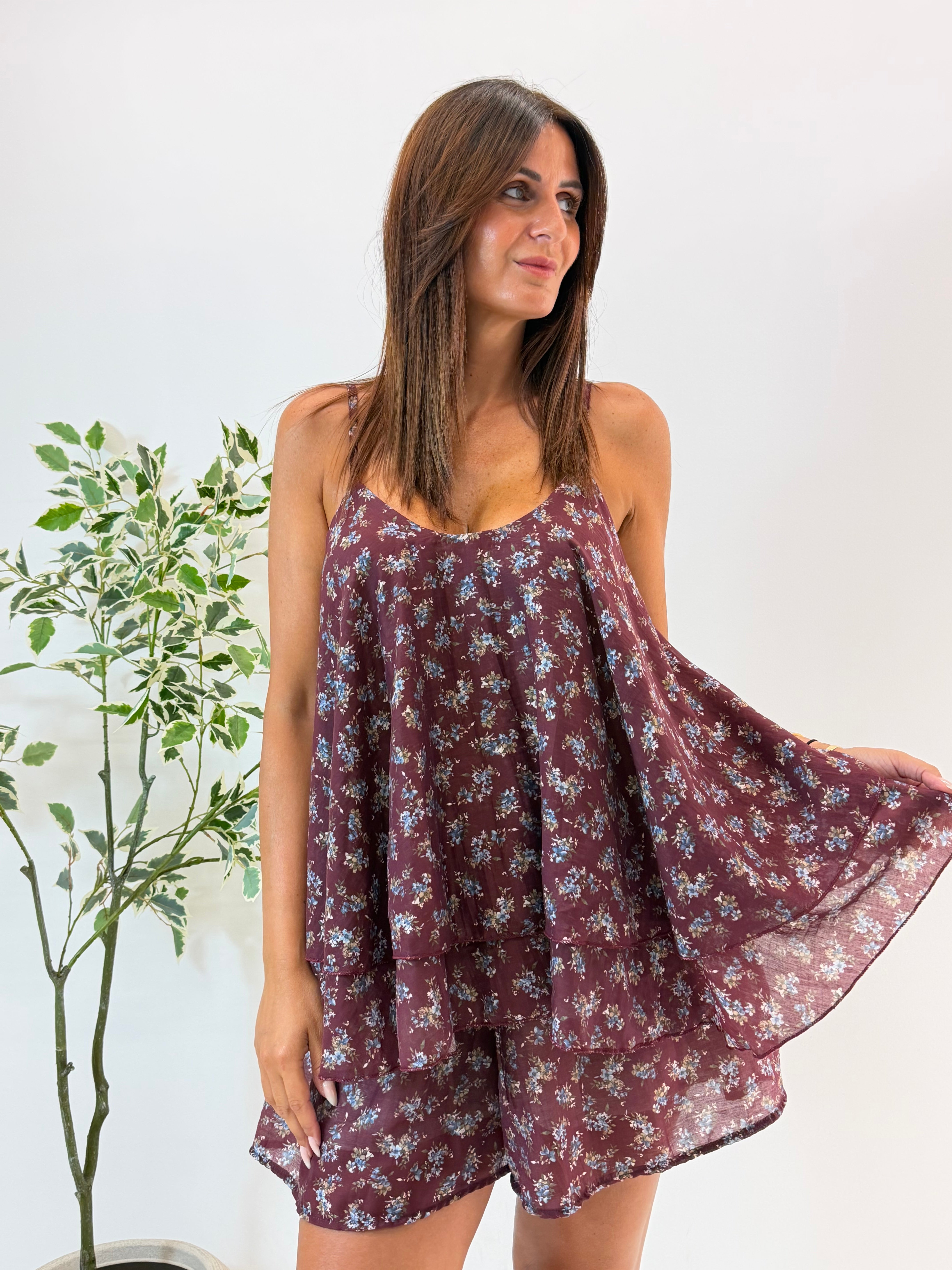 CANOTTA ROSY FANTASIA BORDEAUX
