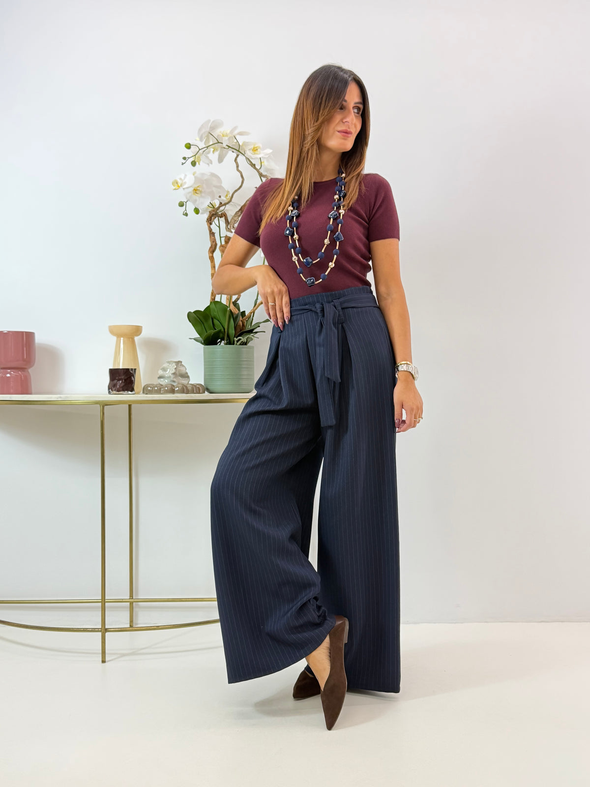 PANTALONE ARISA GESSATO