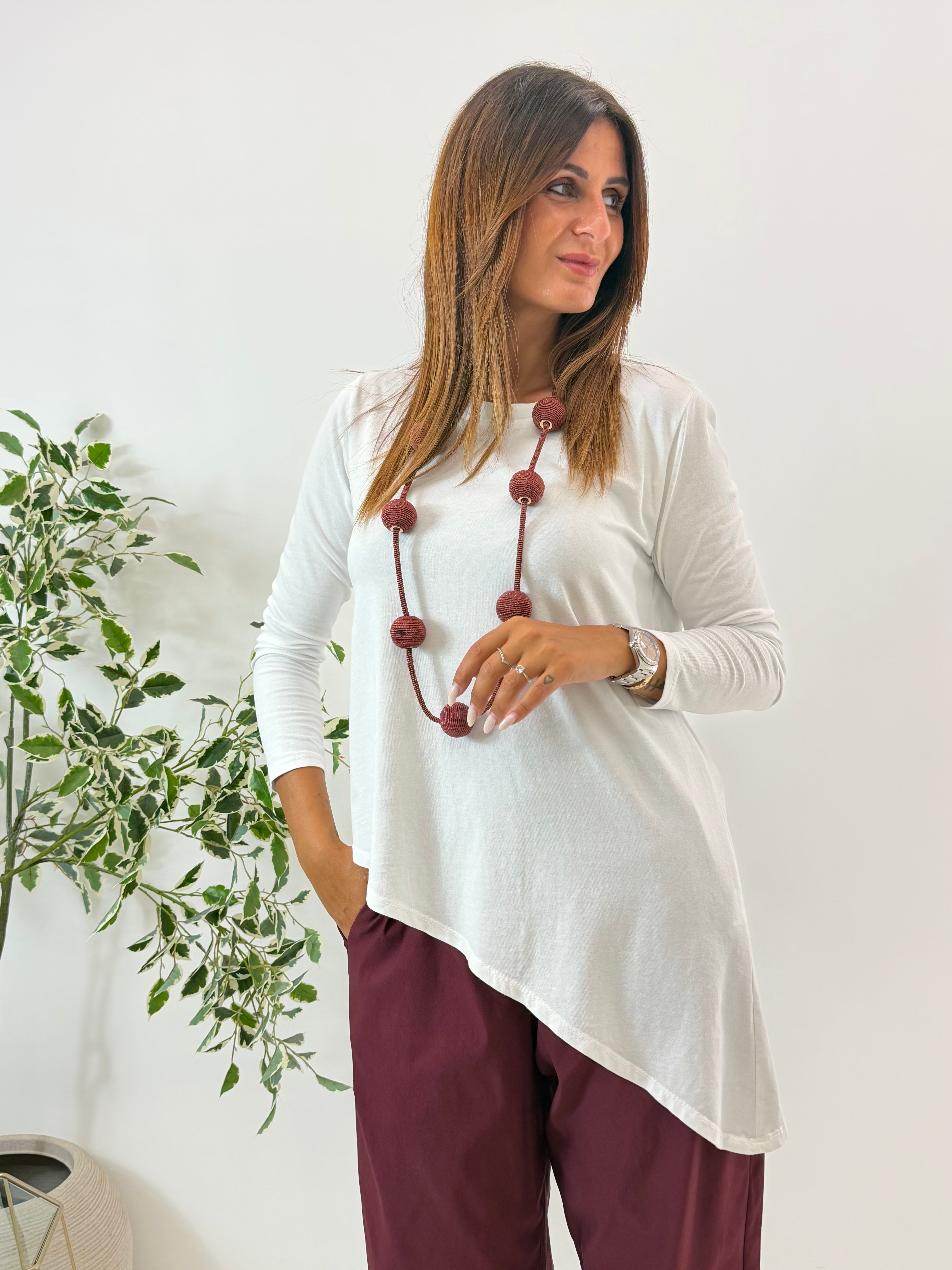 COLLANA KAORY BORDEAUX