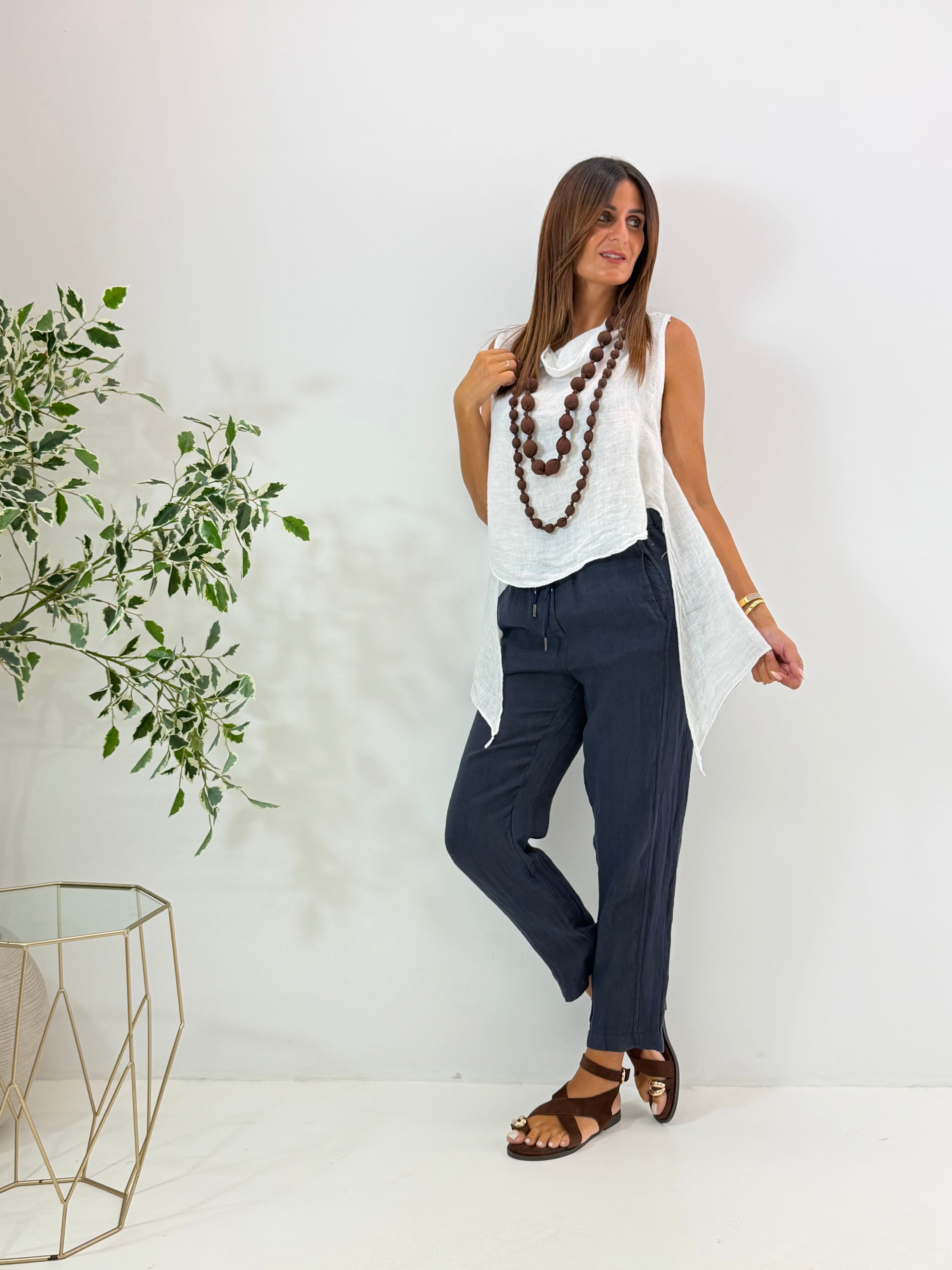 PANTALONE JESY IN LINO