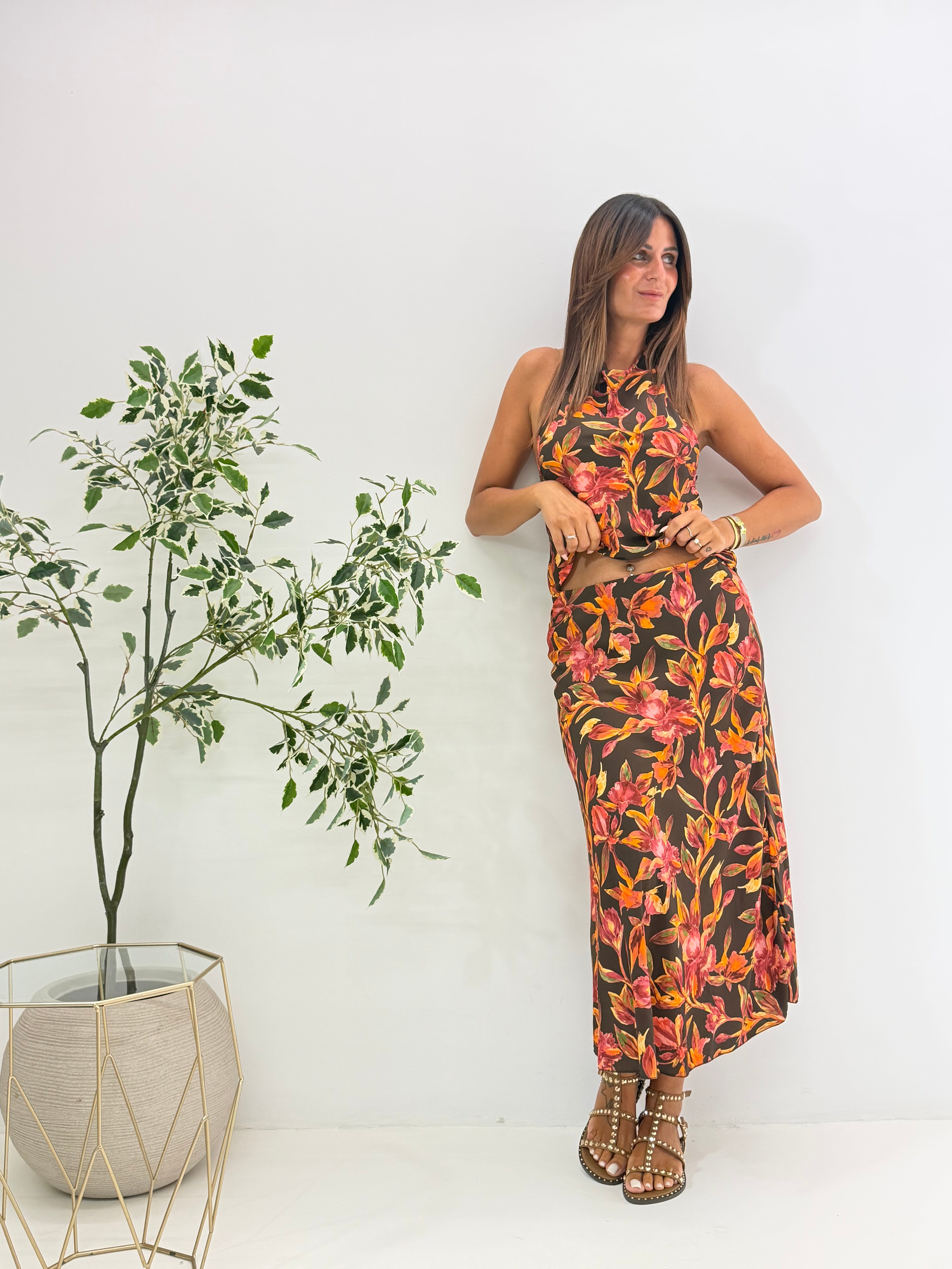 COMPLETO FLORA FANTASIA MORO
