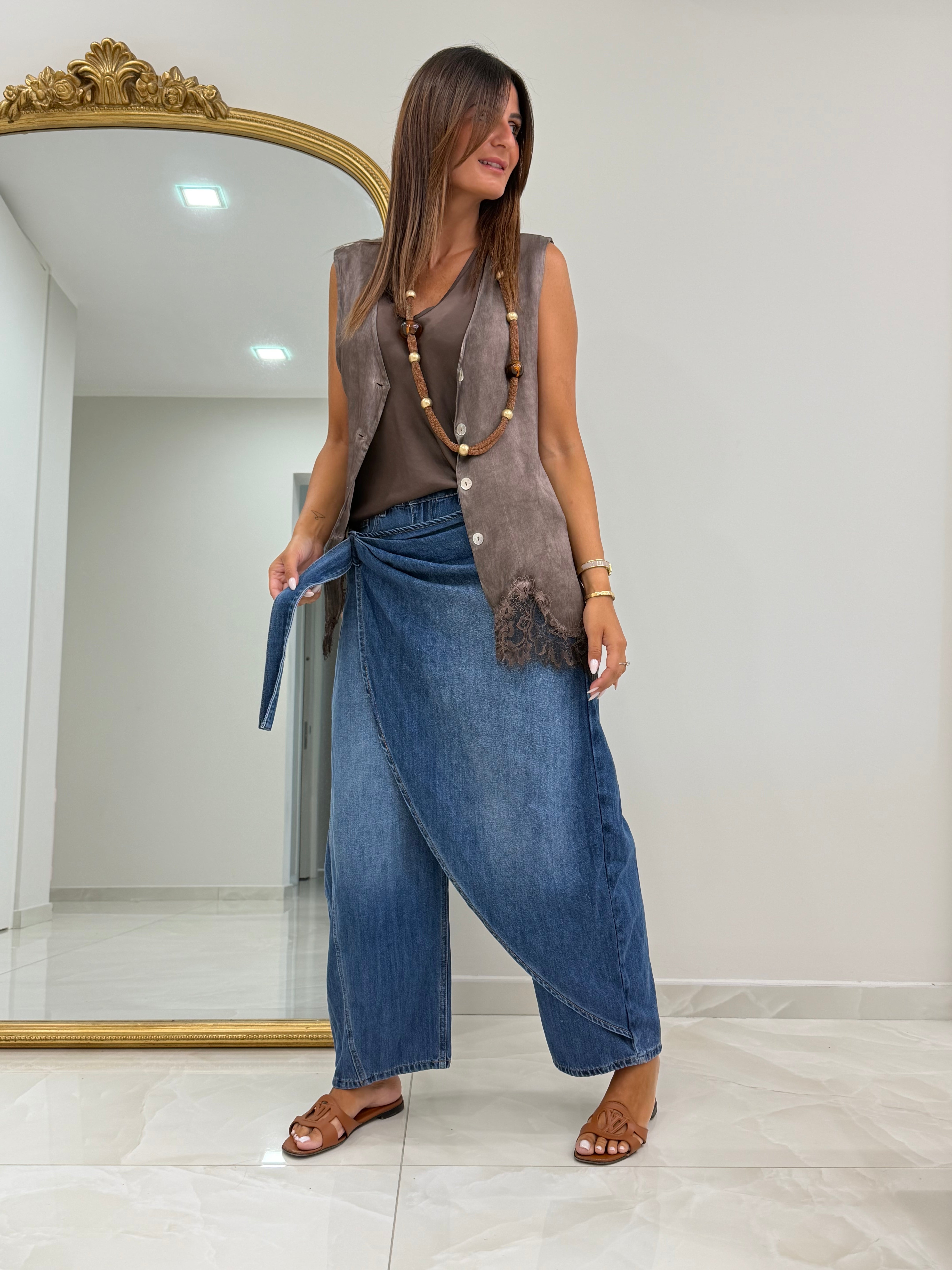 GILET PAMY MORO