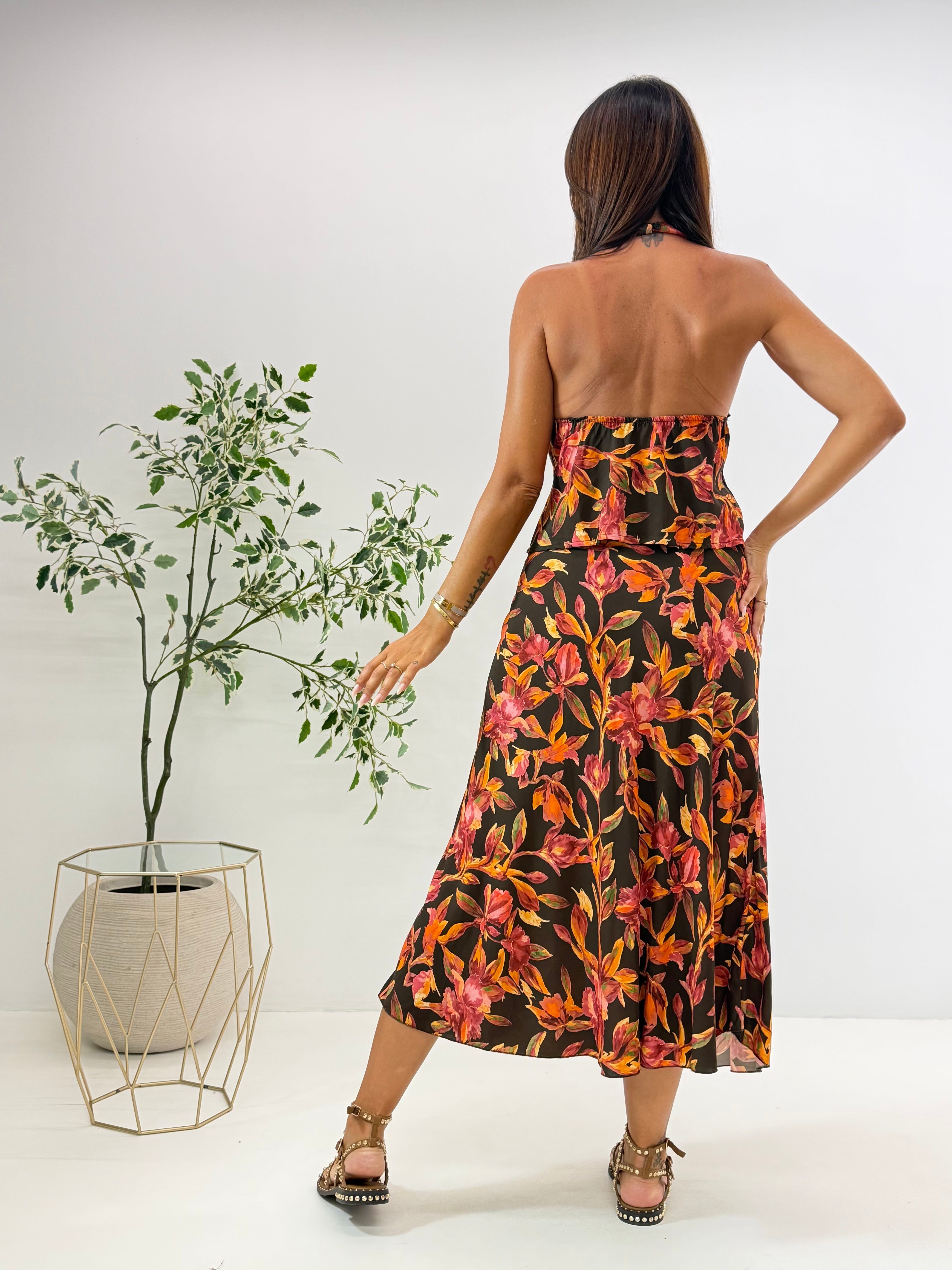 COMPLETO FLORA FANTASIA MORO