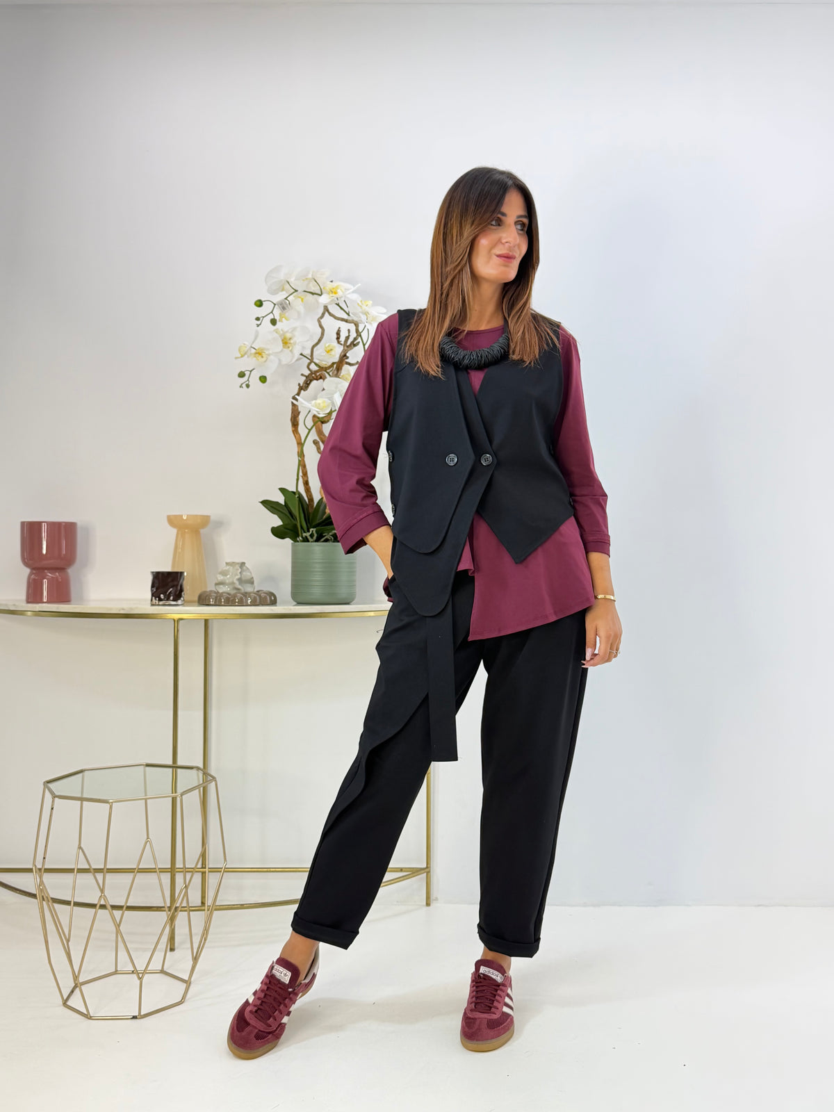 PANTALONE DELIA NERO