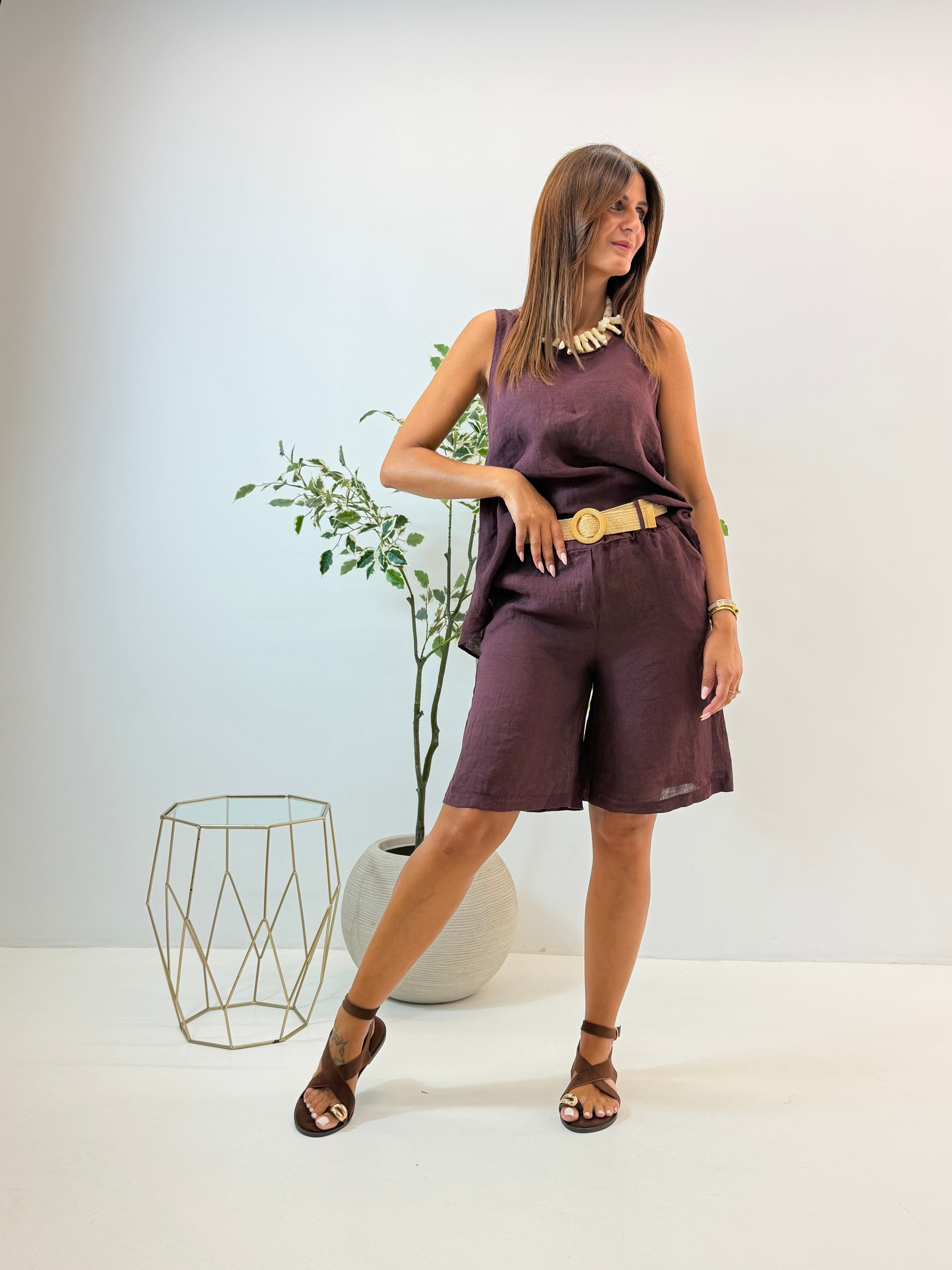 COMPLETO VIKY BORDEAUX