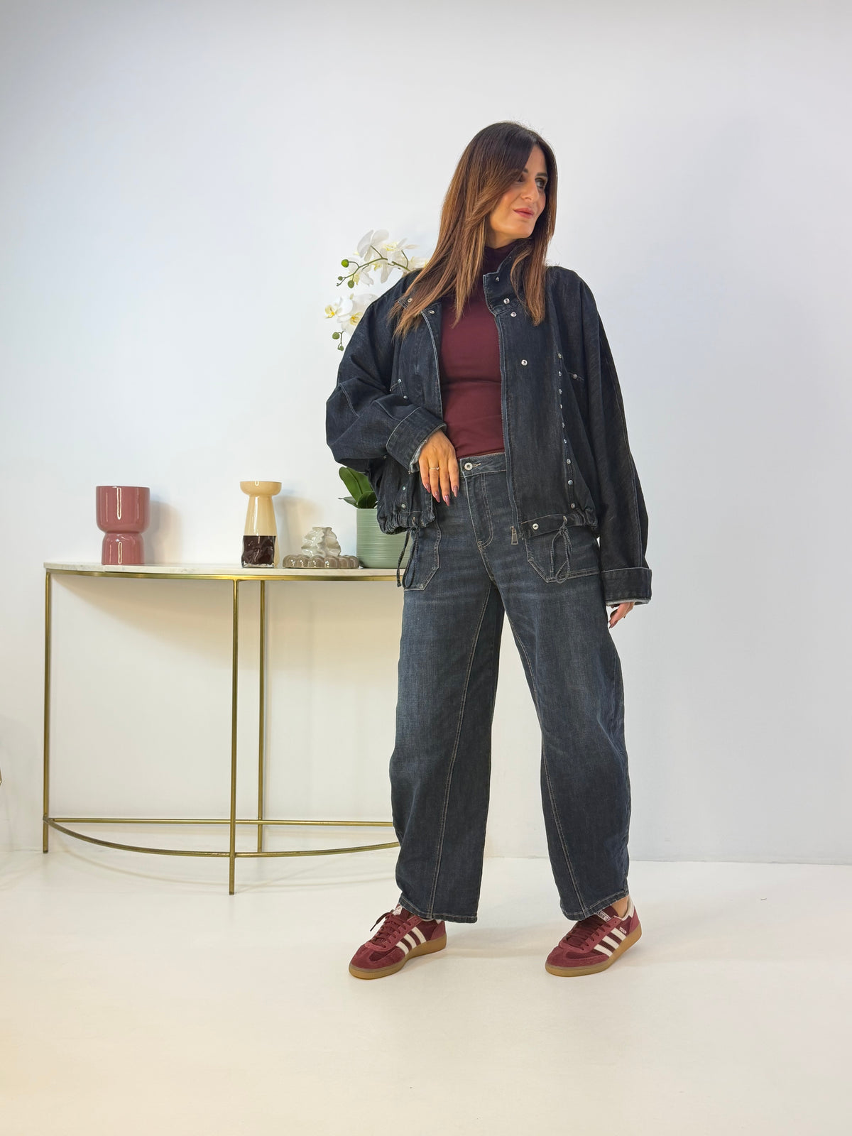 GIACCA LEA IN DENIM