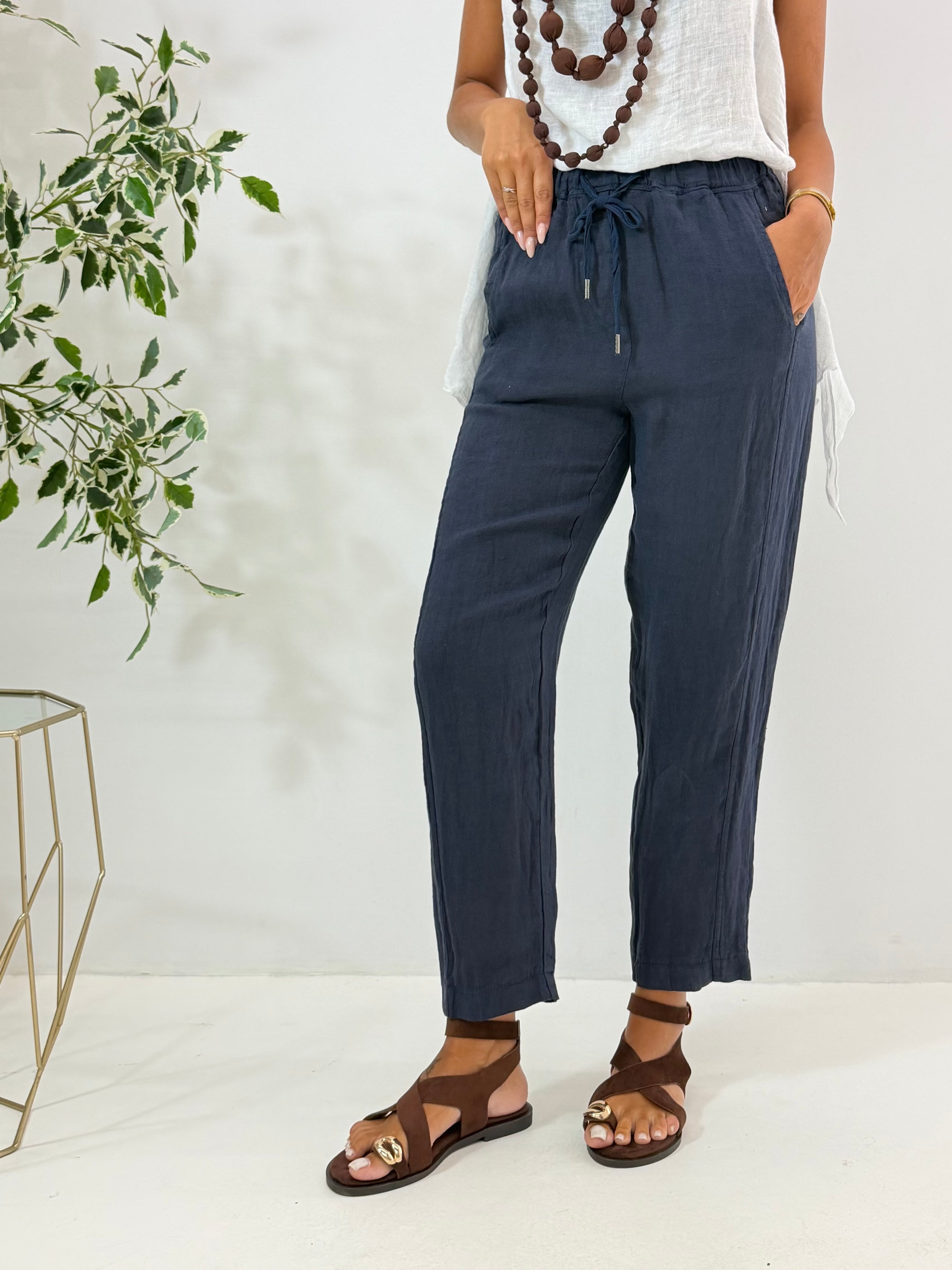 PANTALONE JESY IN LINO