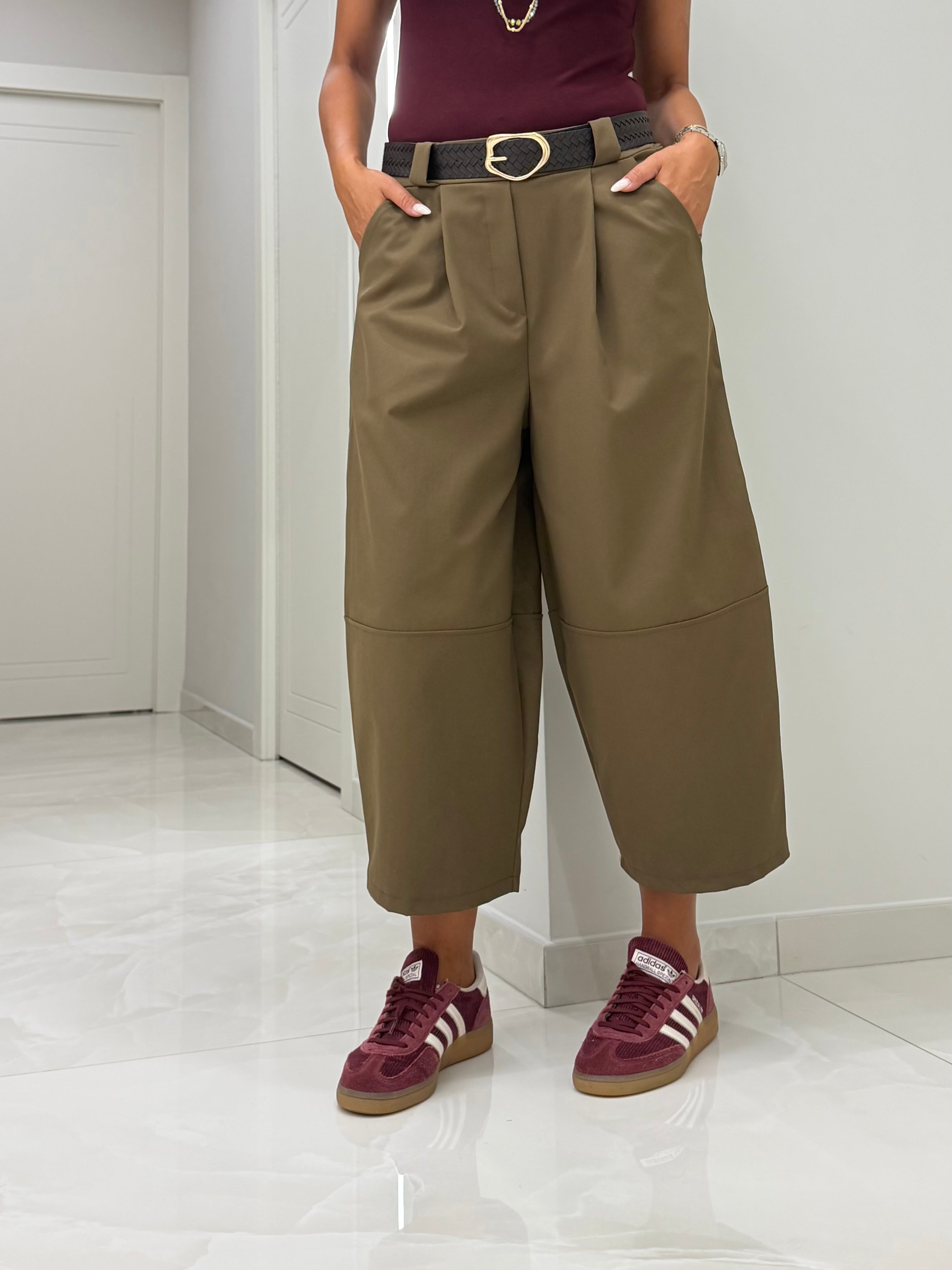 PANTALONE SORAYA VERDE