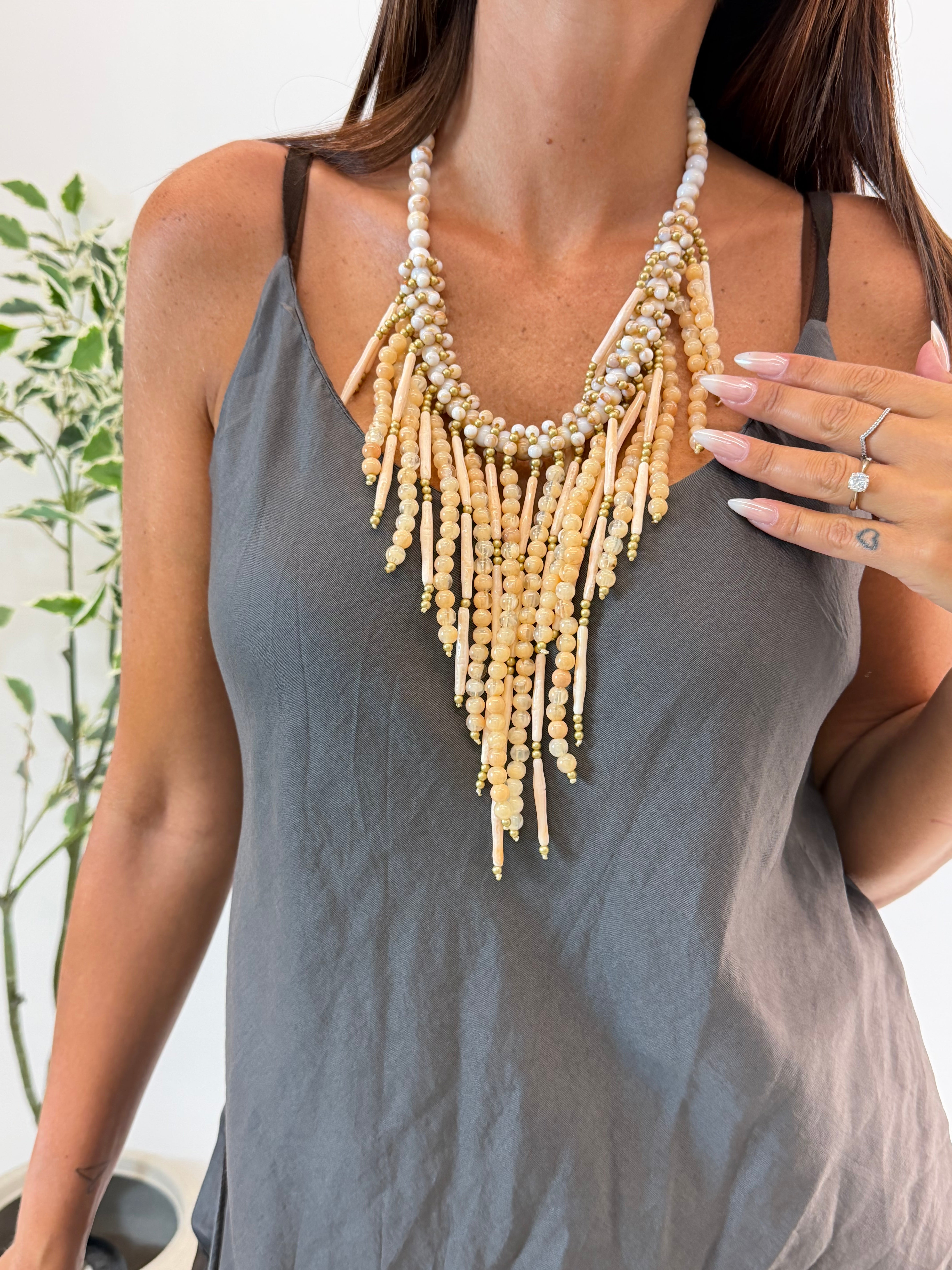 COLLANA CORAL PESCA