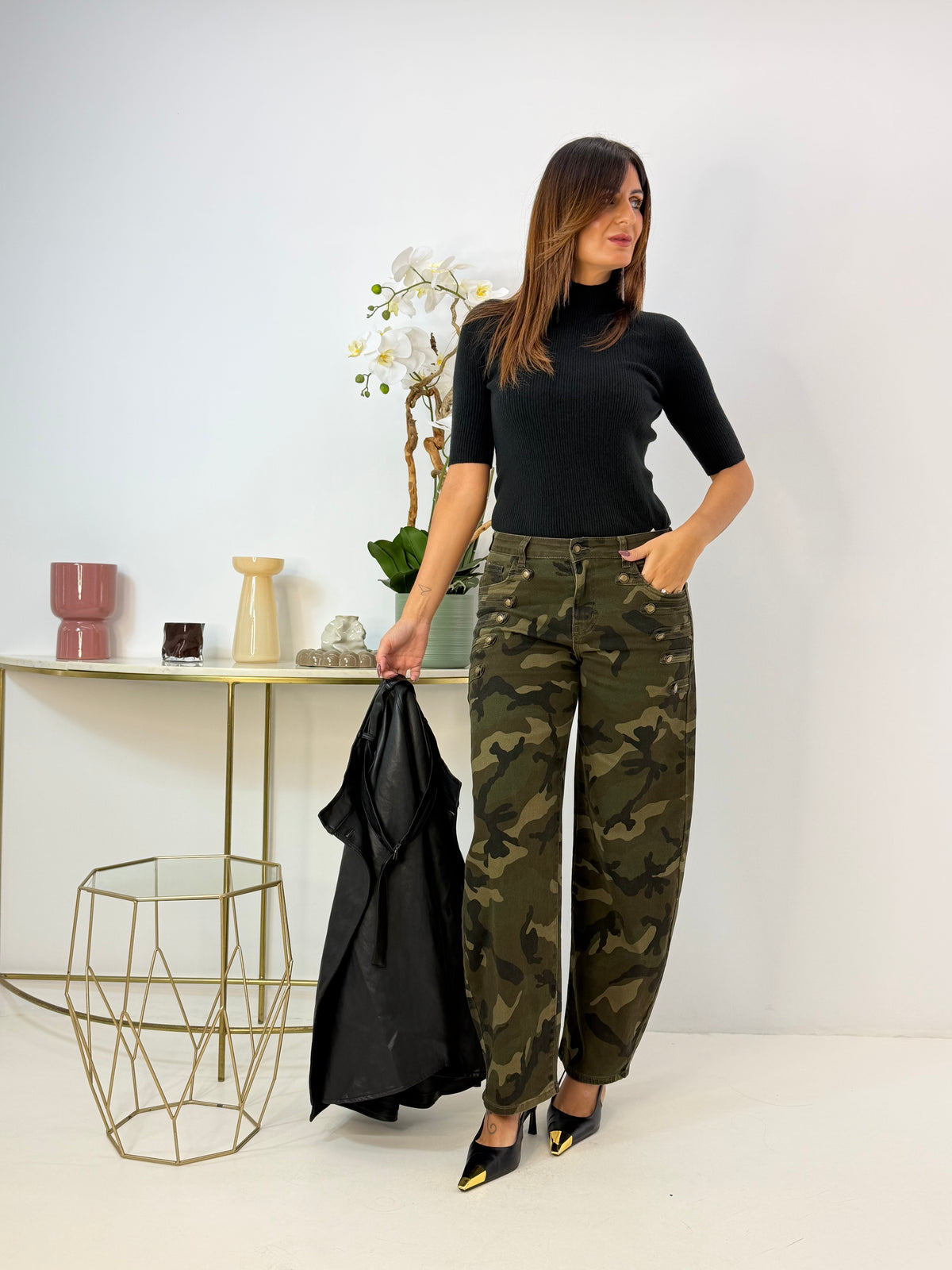 JEANS VALE FANTASIA MILITARE