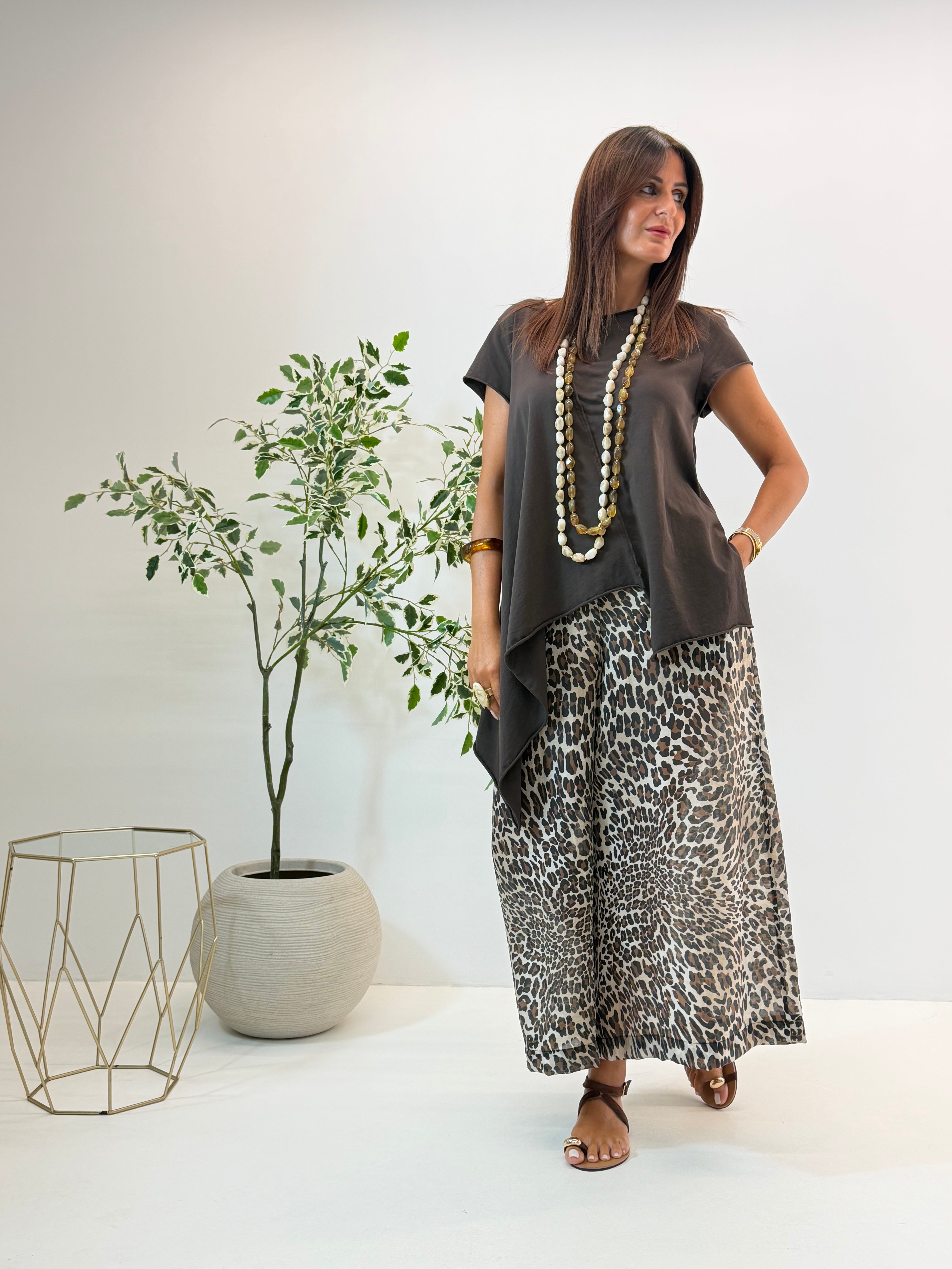PANTALONE LEA WENDY MACULATO
