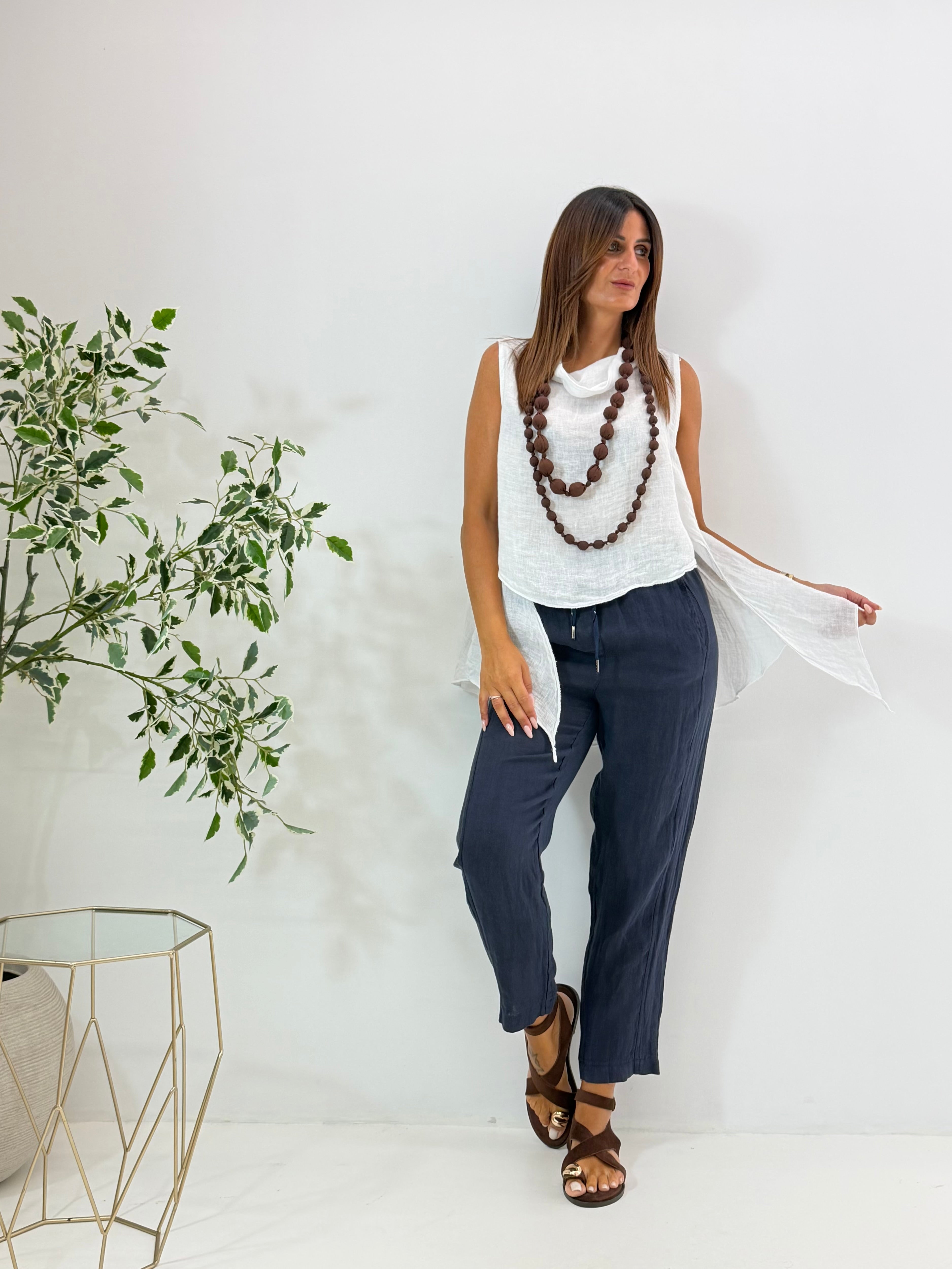 PANTALONE JESY IN LINO