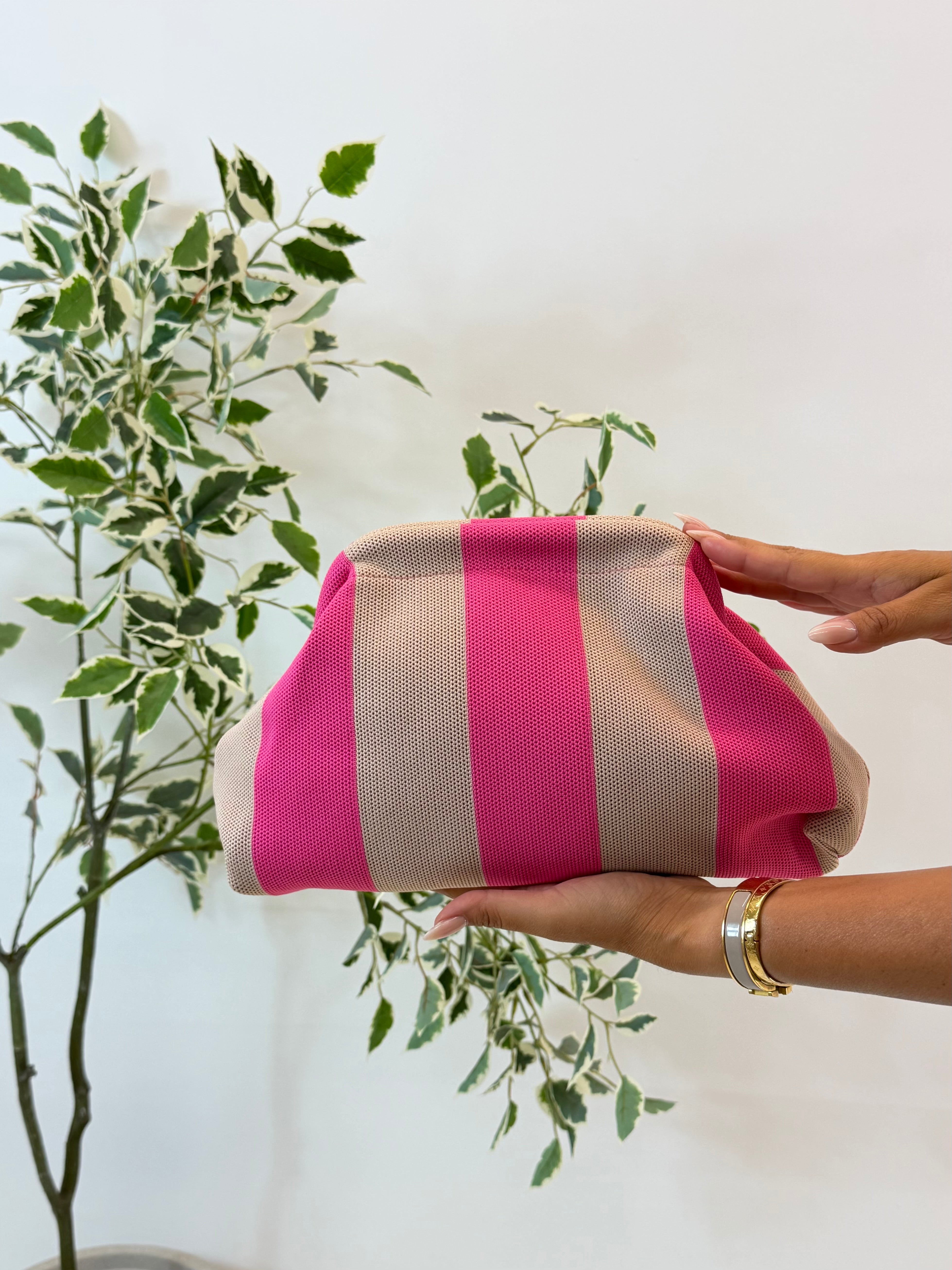 BORSA AMELIE A RIGHE