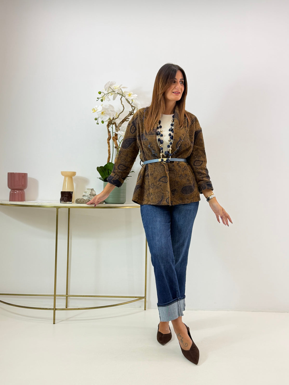 JEANS AMIRA CON RISVOLTO