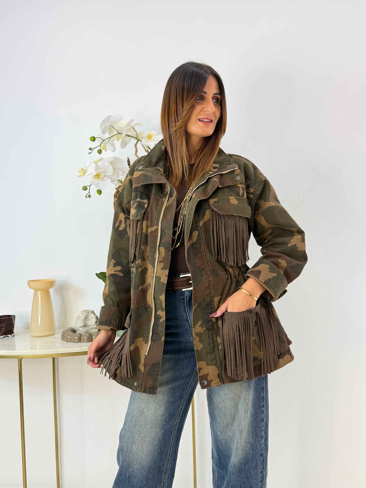 GIACCA LUMINA FANTASIA MILITARE