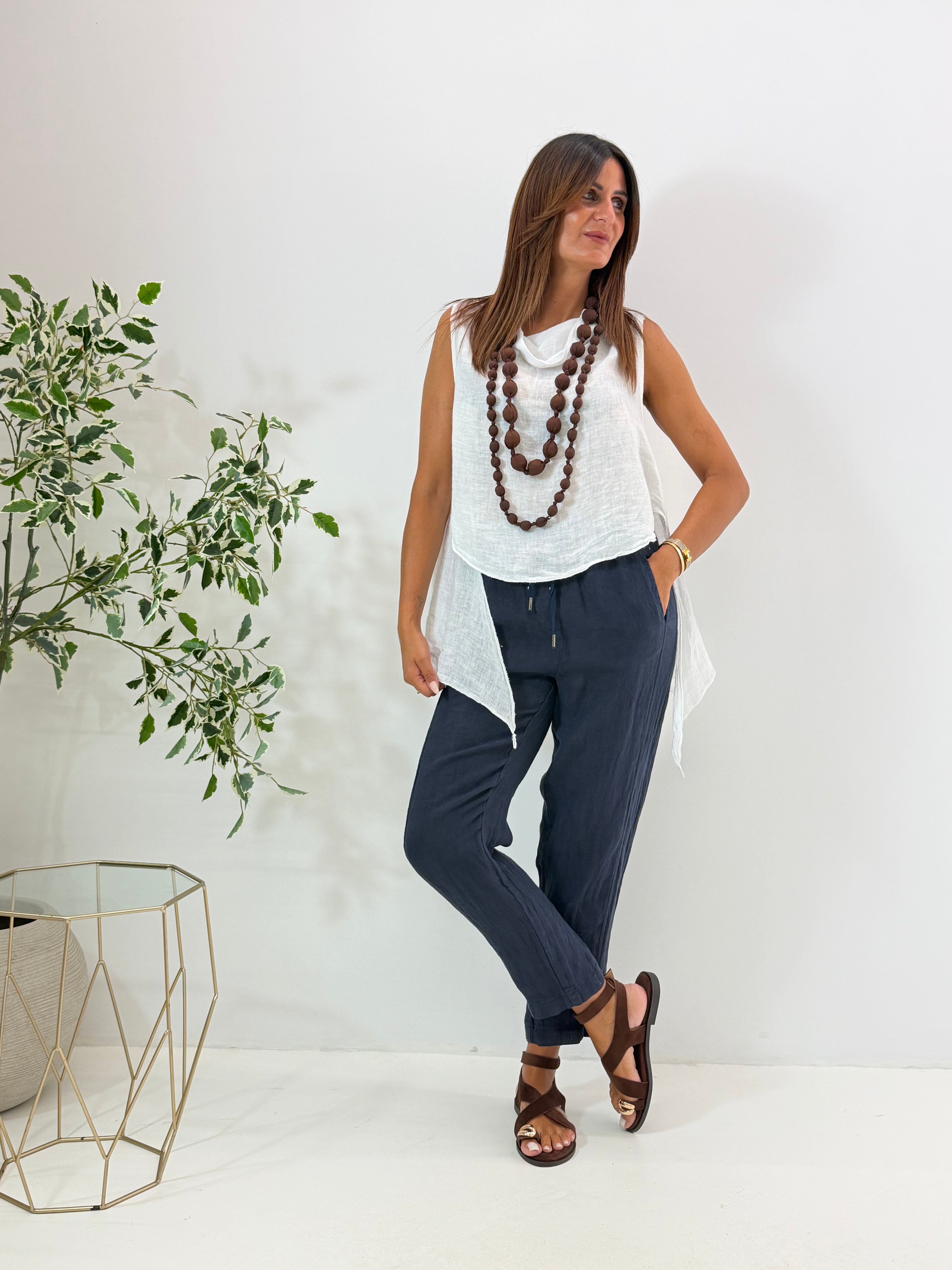 PANTALONE JESY IN LINO