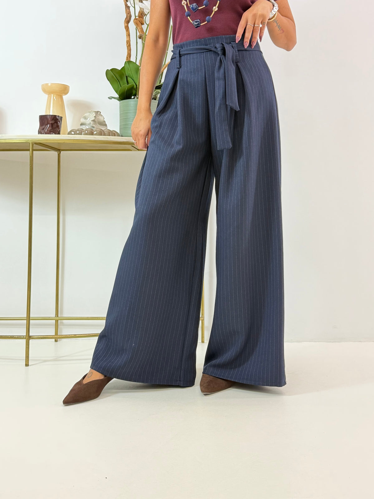 PANTALONE ARISA GESSATO