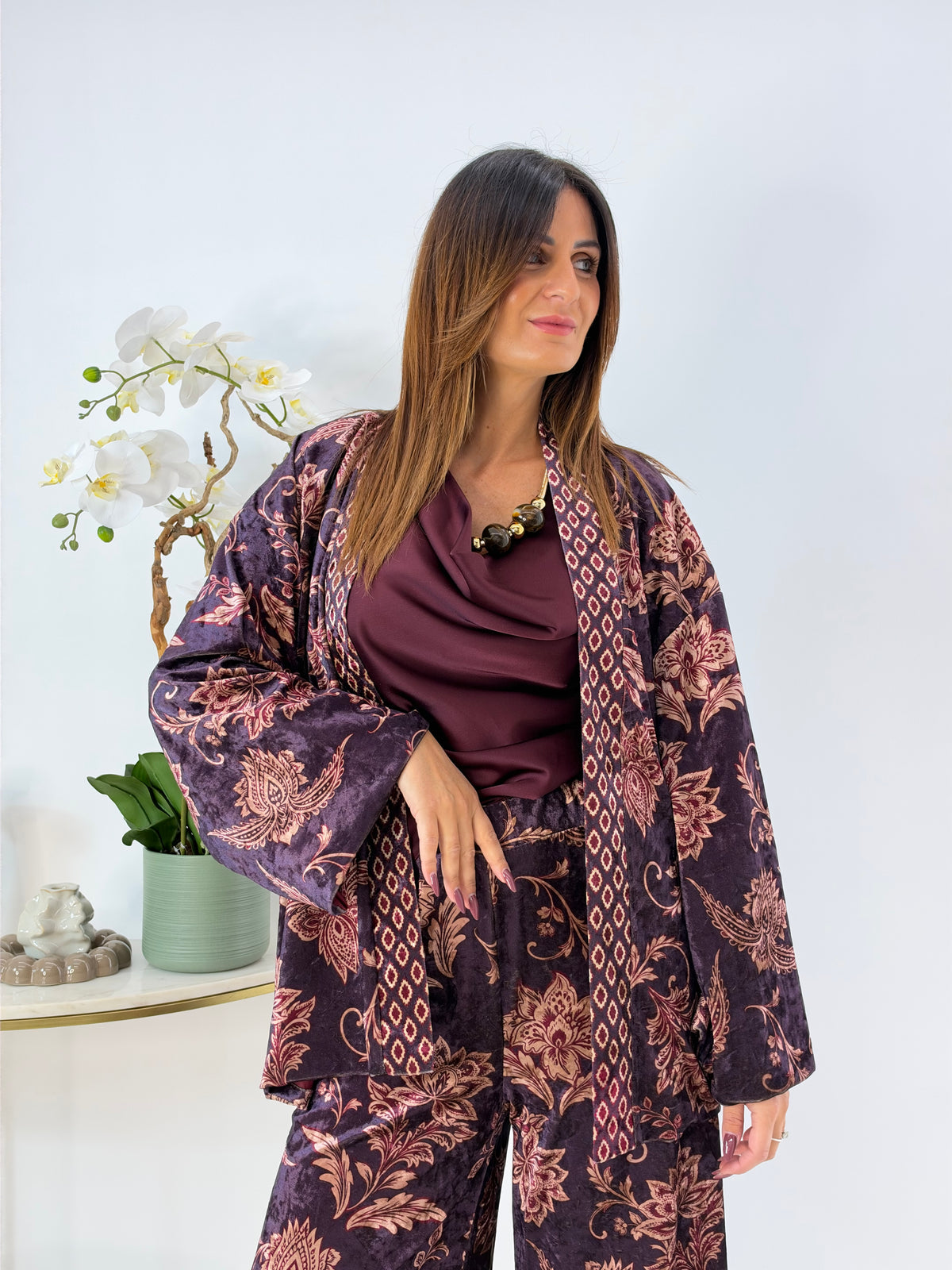 KIMONO YASHIRA IN VELLUTO