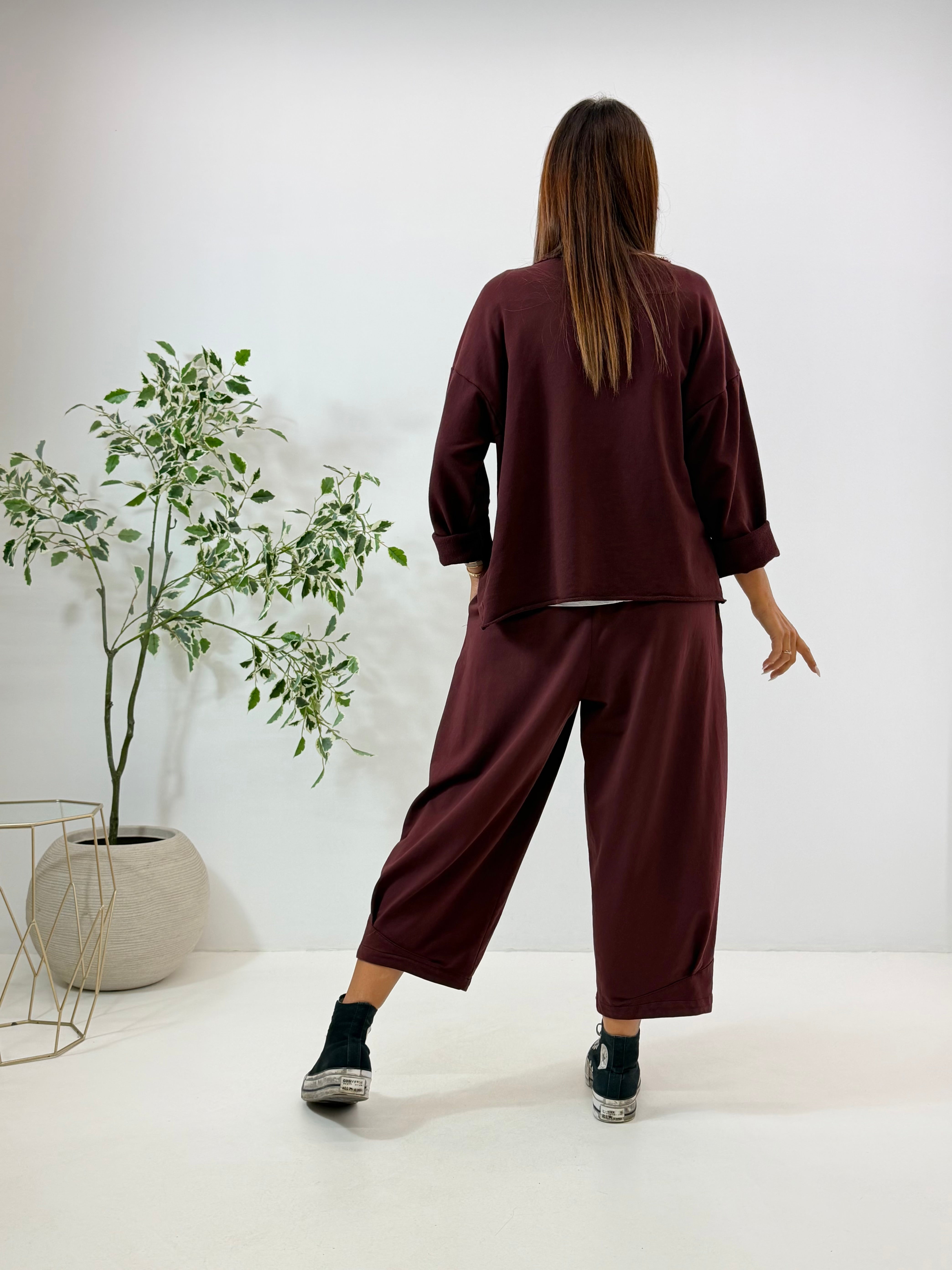 PANTALONE CHERRY BORDEAUX WENDY
