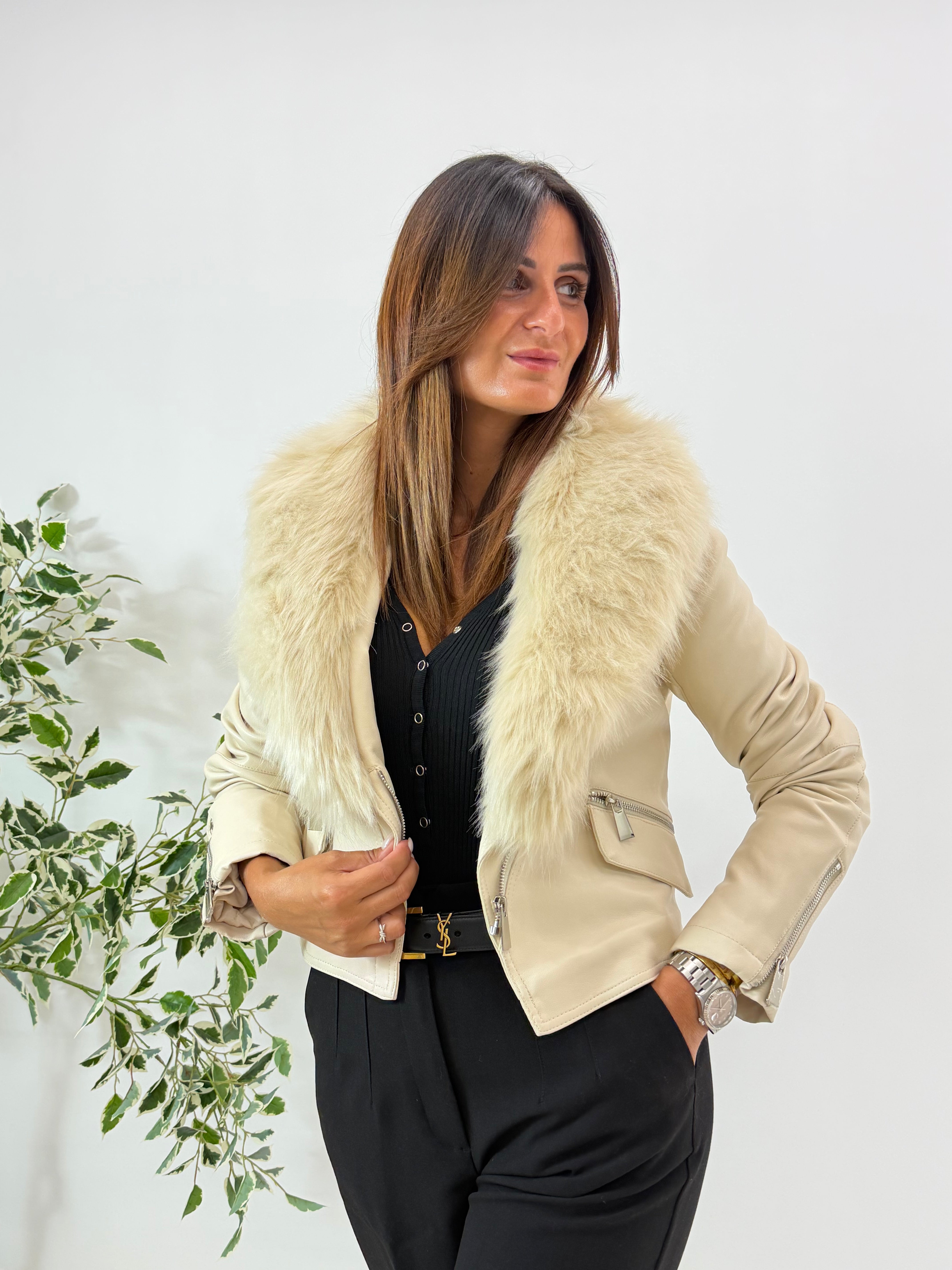GIACCA PARIS IN ECOPELLE