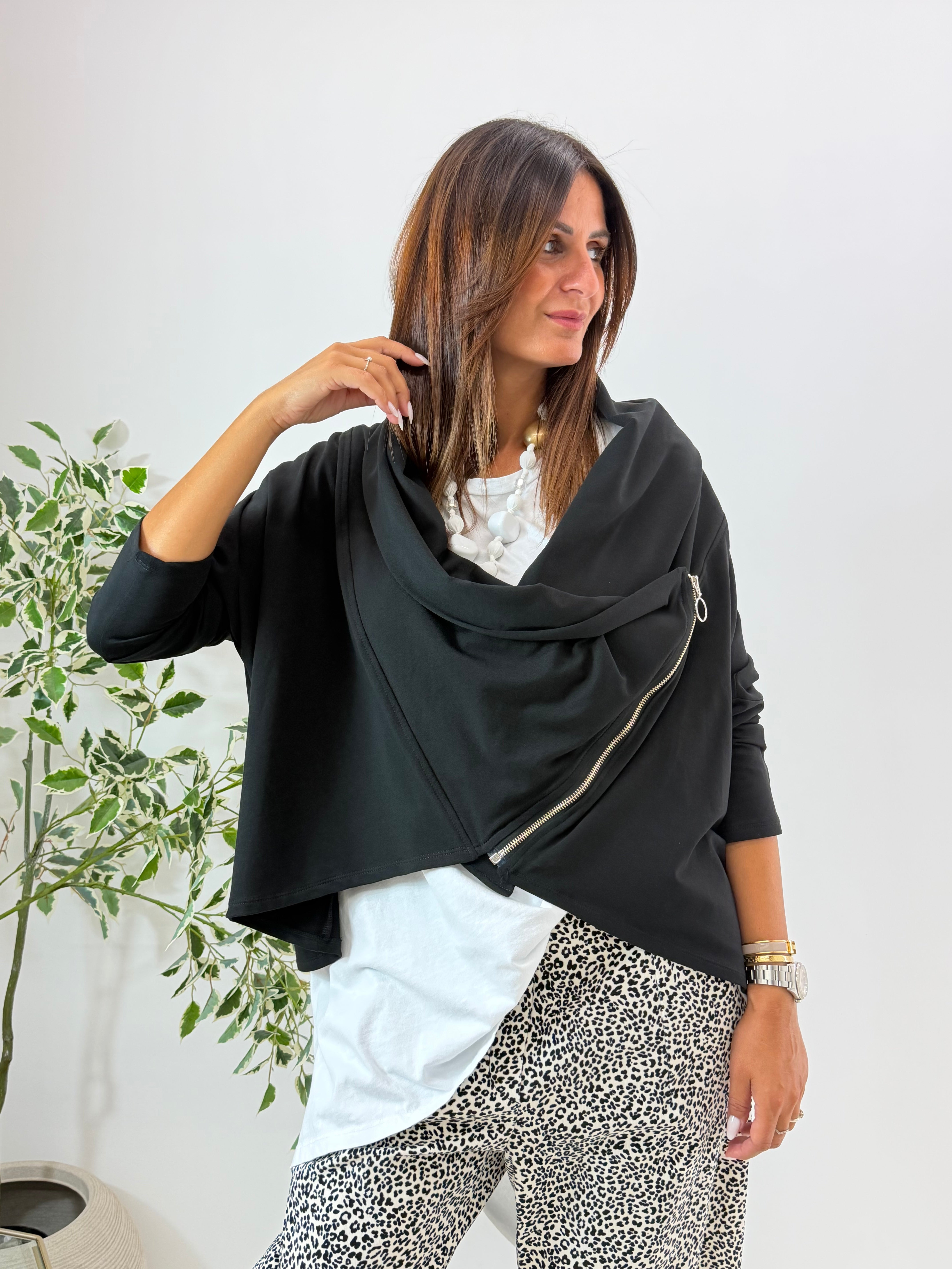 CARDIGAN AMABEL WENDY NERO