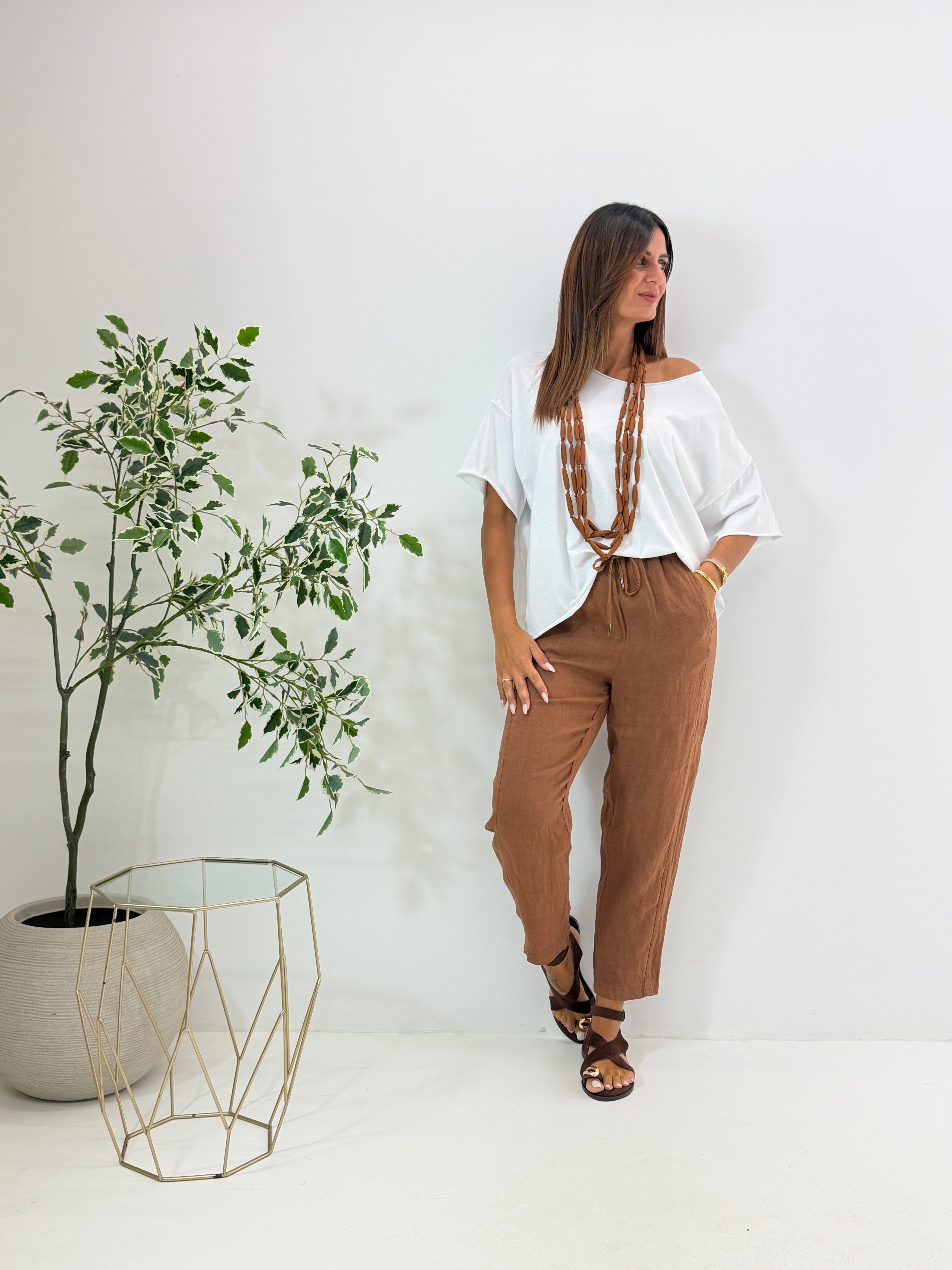PANTALONE JESY IN LINO