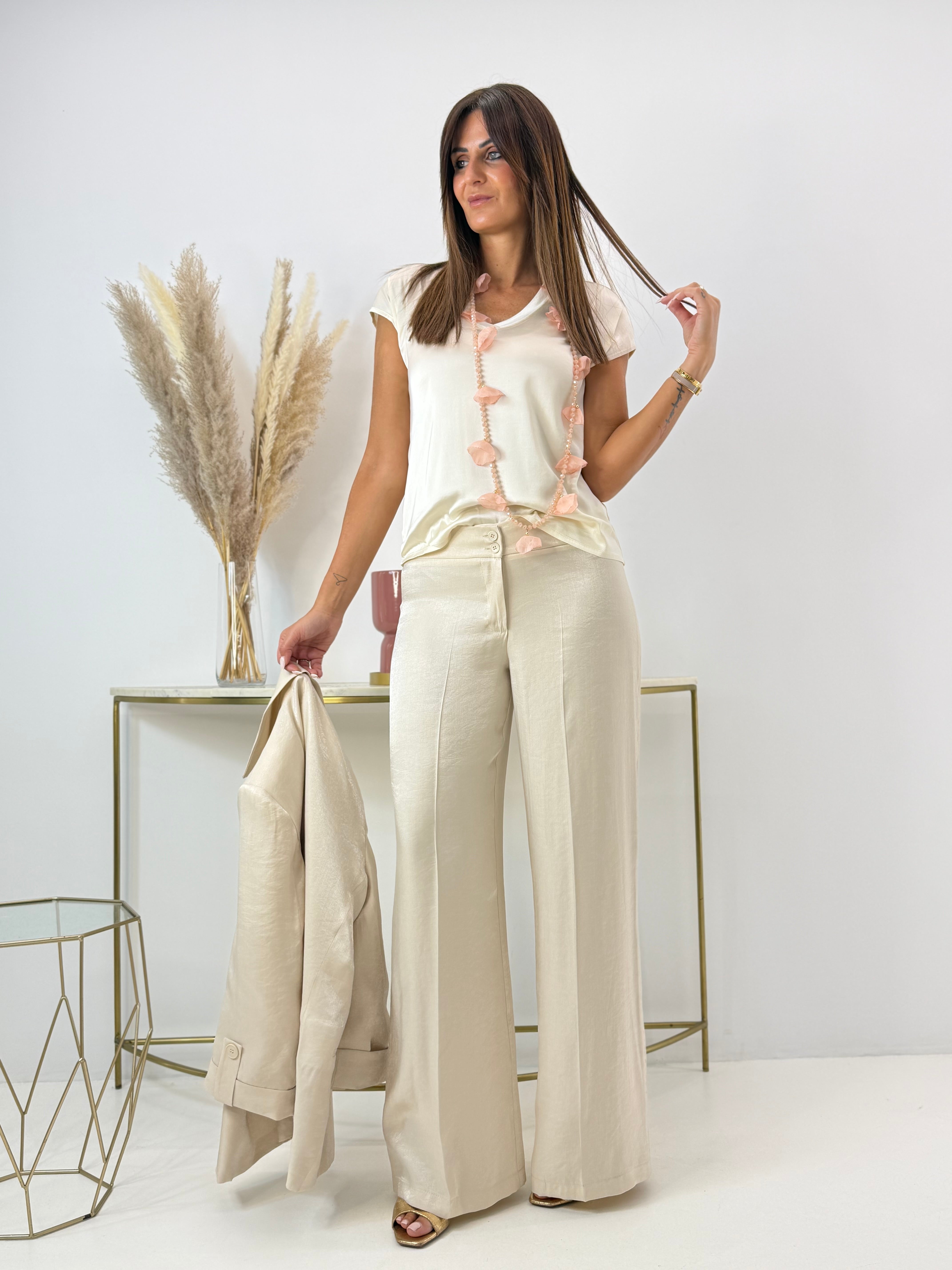 BLUSA DAFNE BURRO