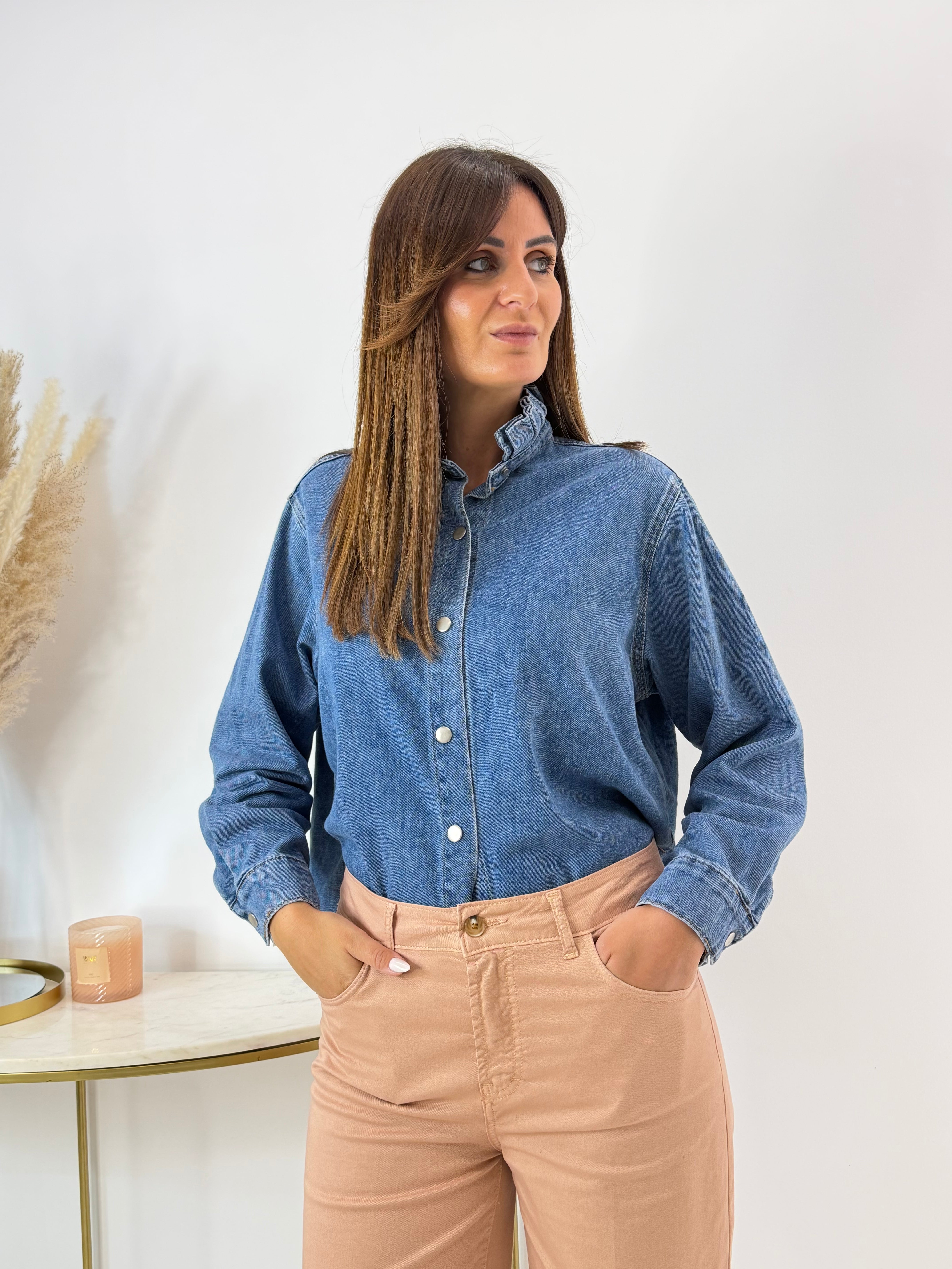 CAMICIA ANNETTE IN DENIM