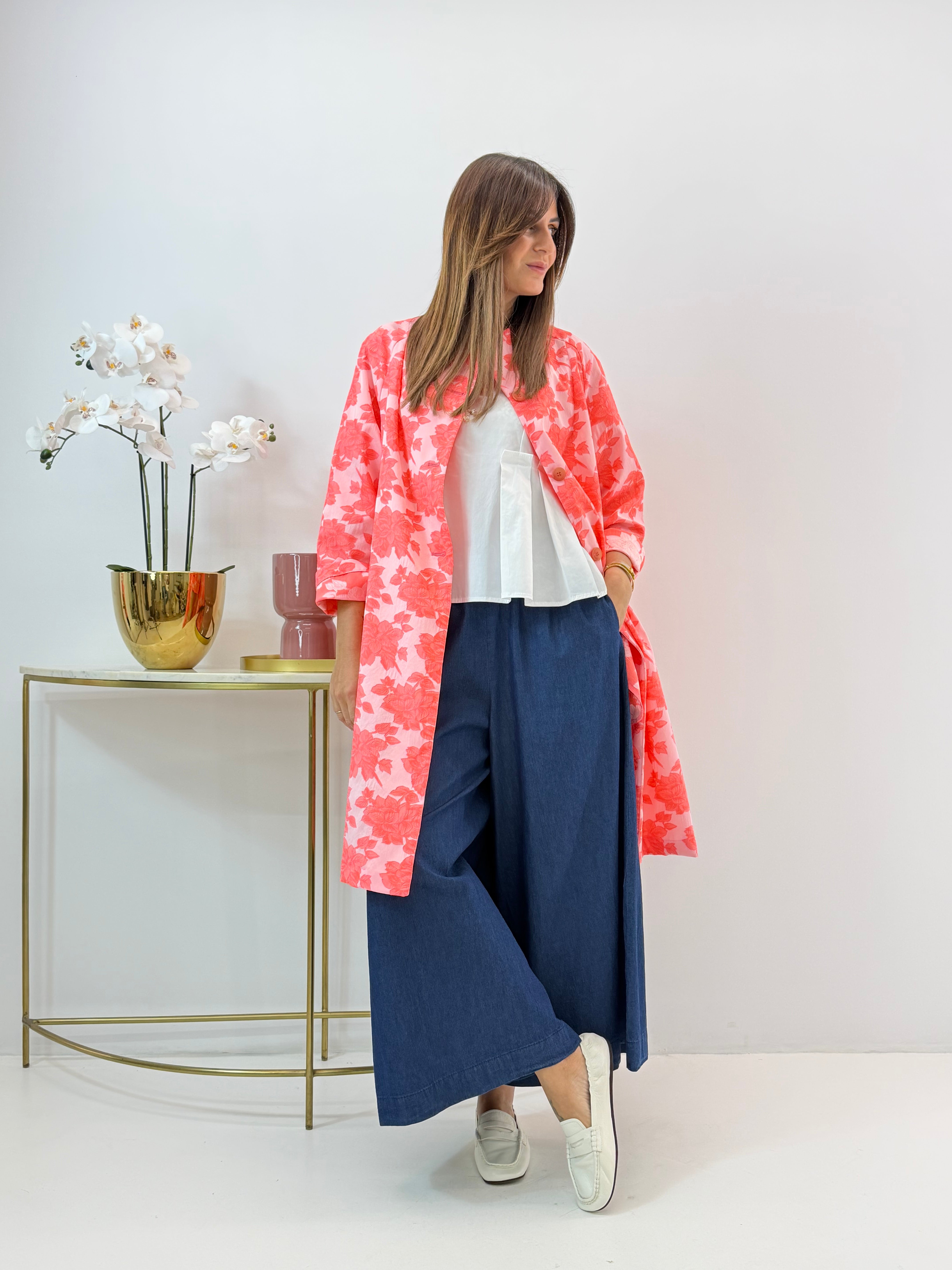 PANTALONE AURA WENDY IN DENIM