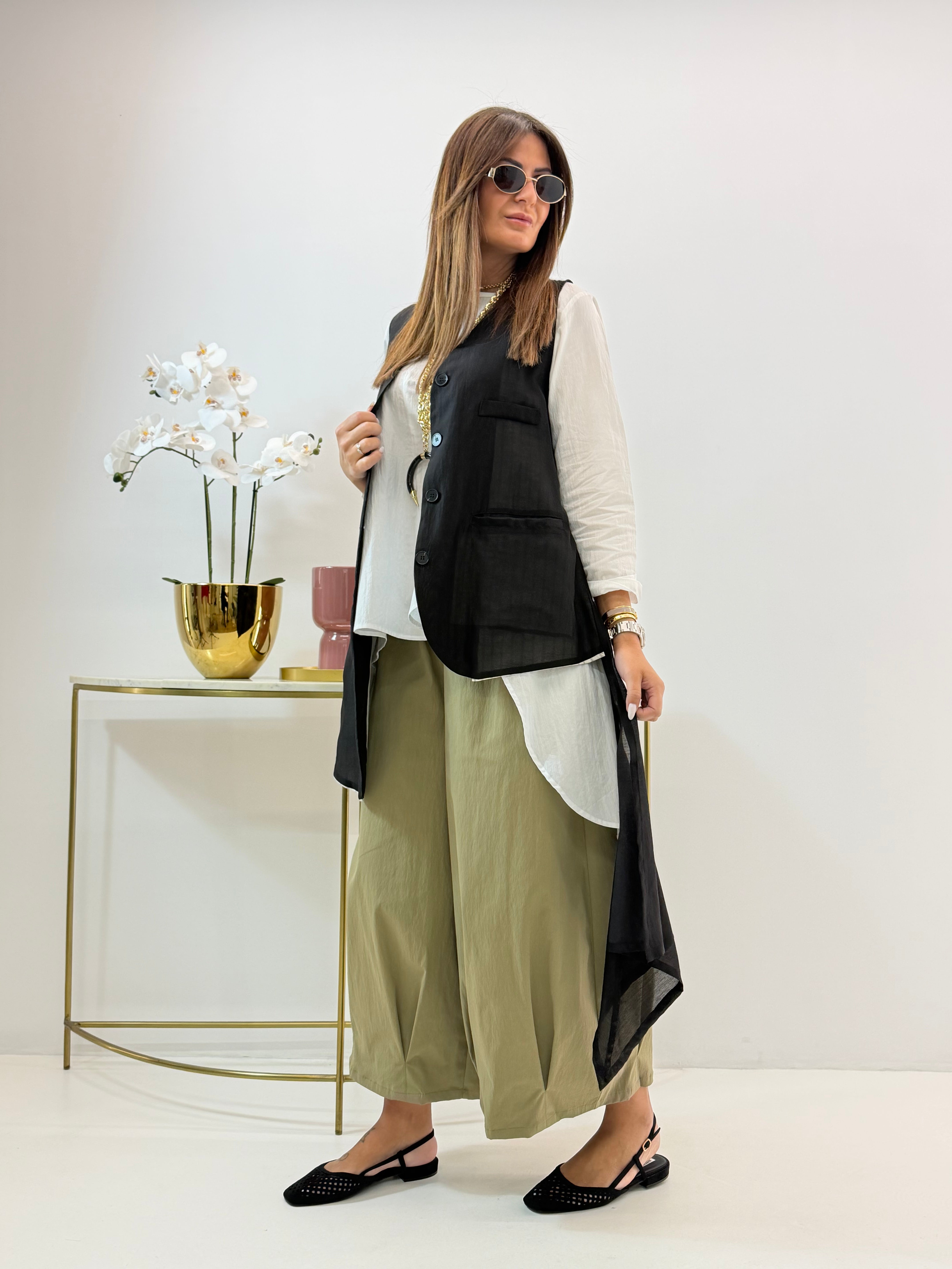 PANTALONE PEONIA WENDY VERDE