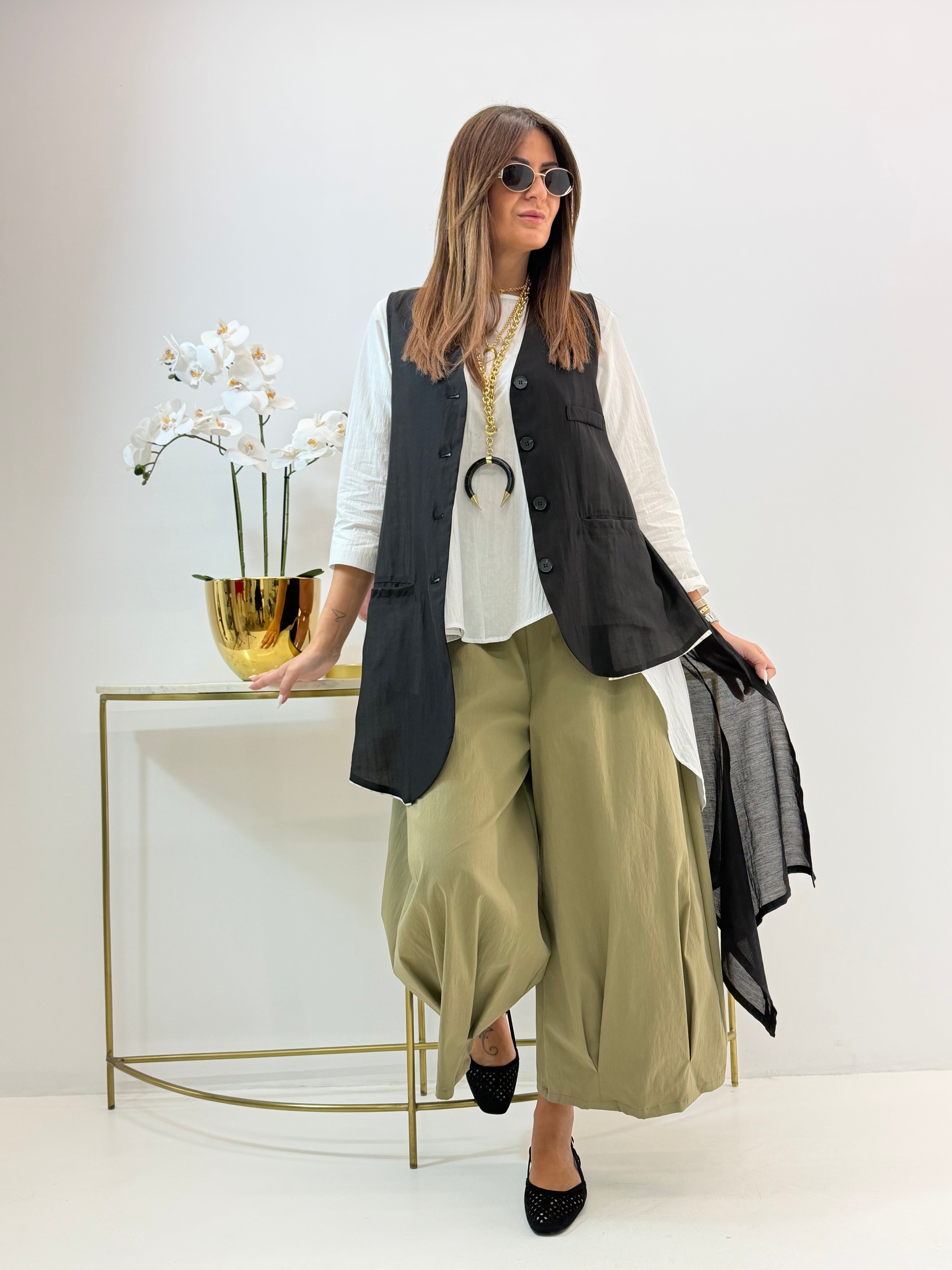PANTALONE PEONIA WENDY VERDE