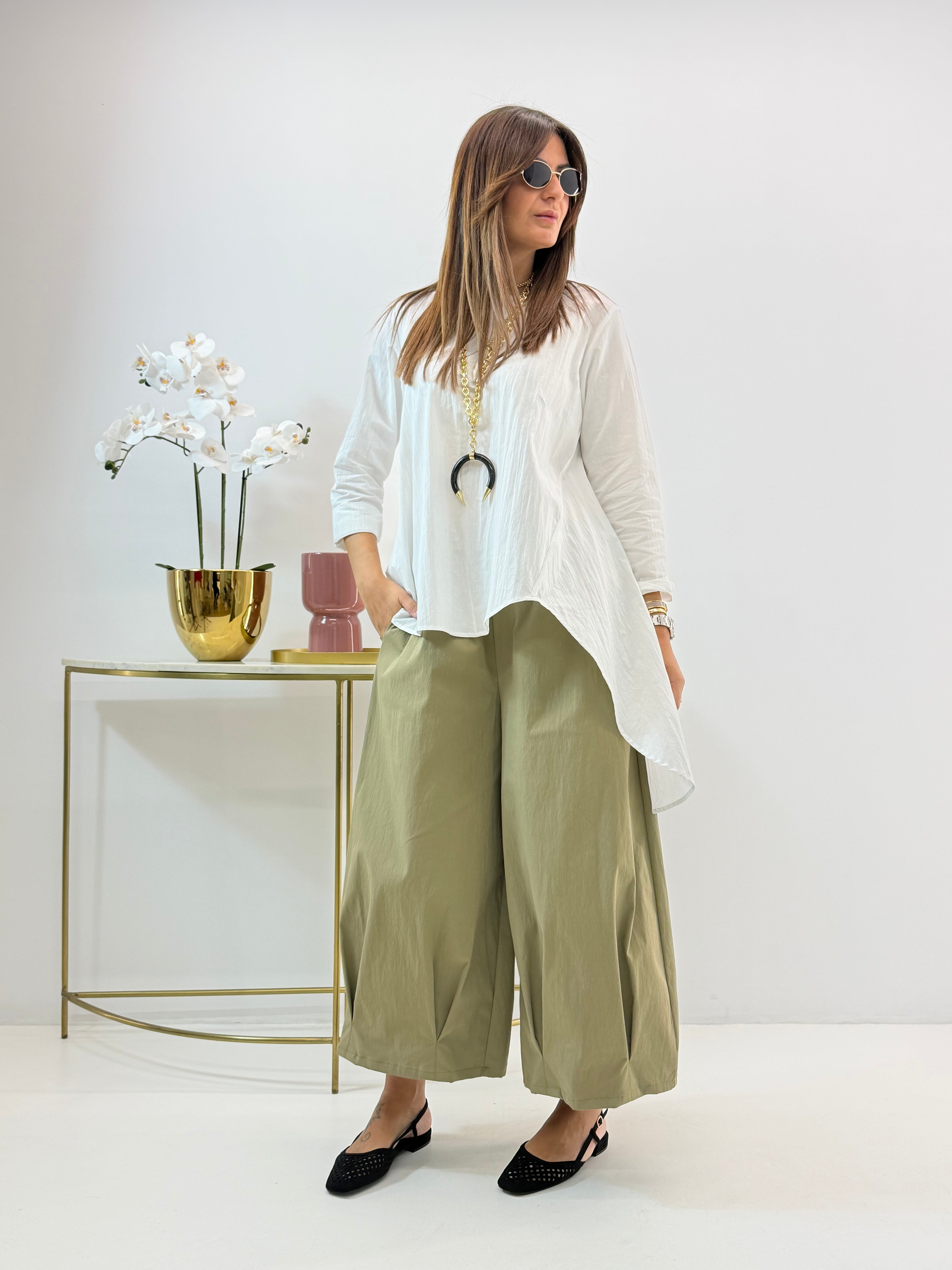 PANTALONE PEONIA WENDY VERDE