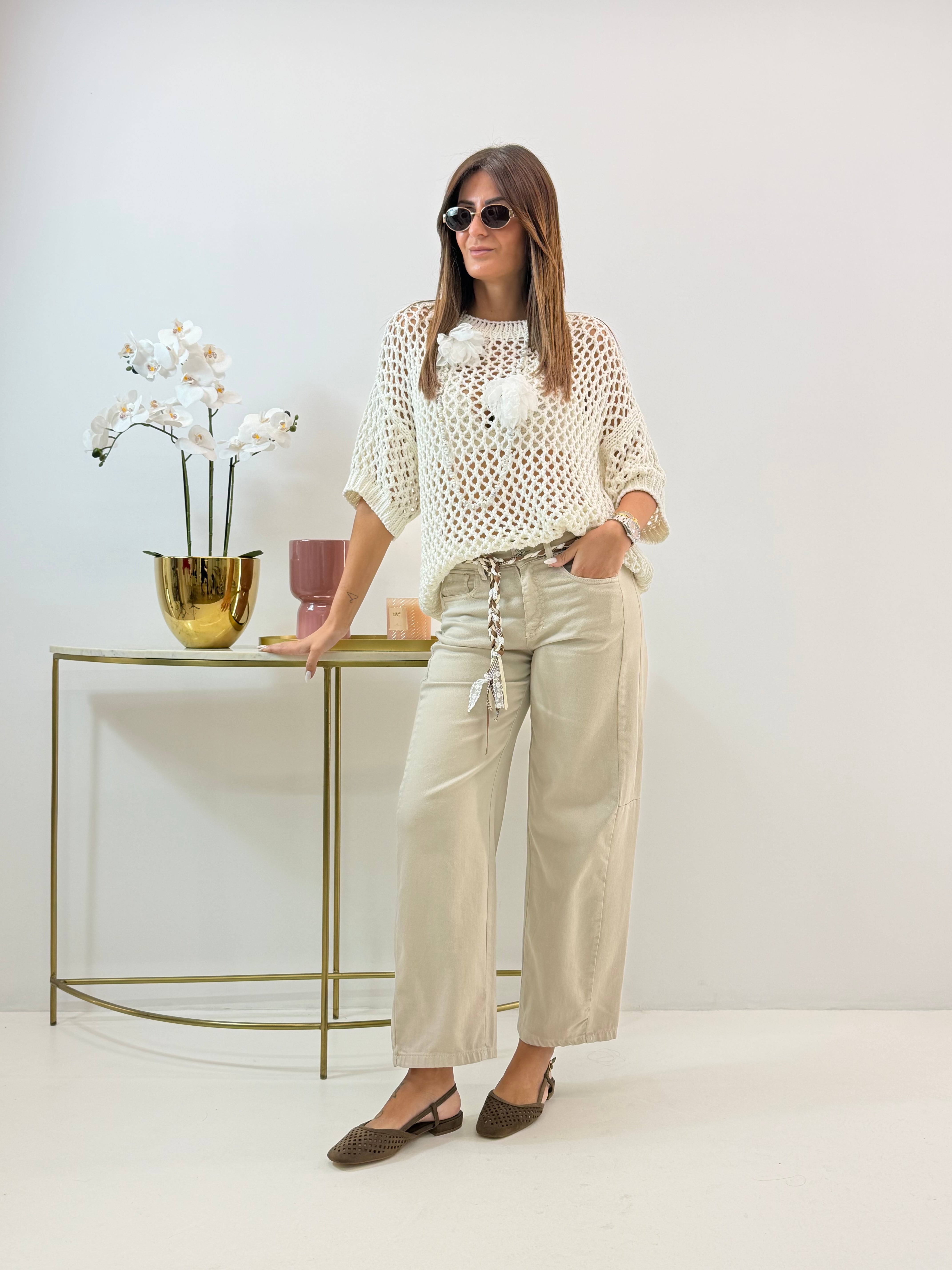 PANTALONE VIVIENNE BEIGE
