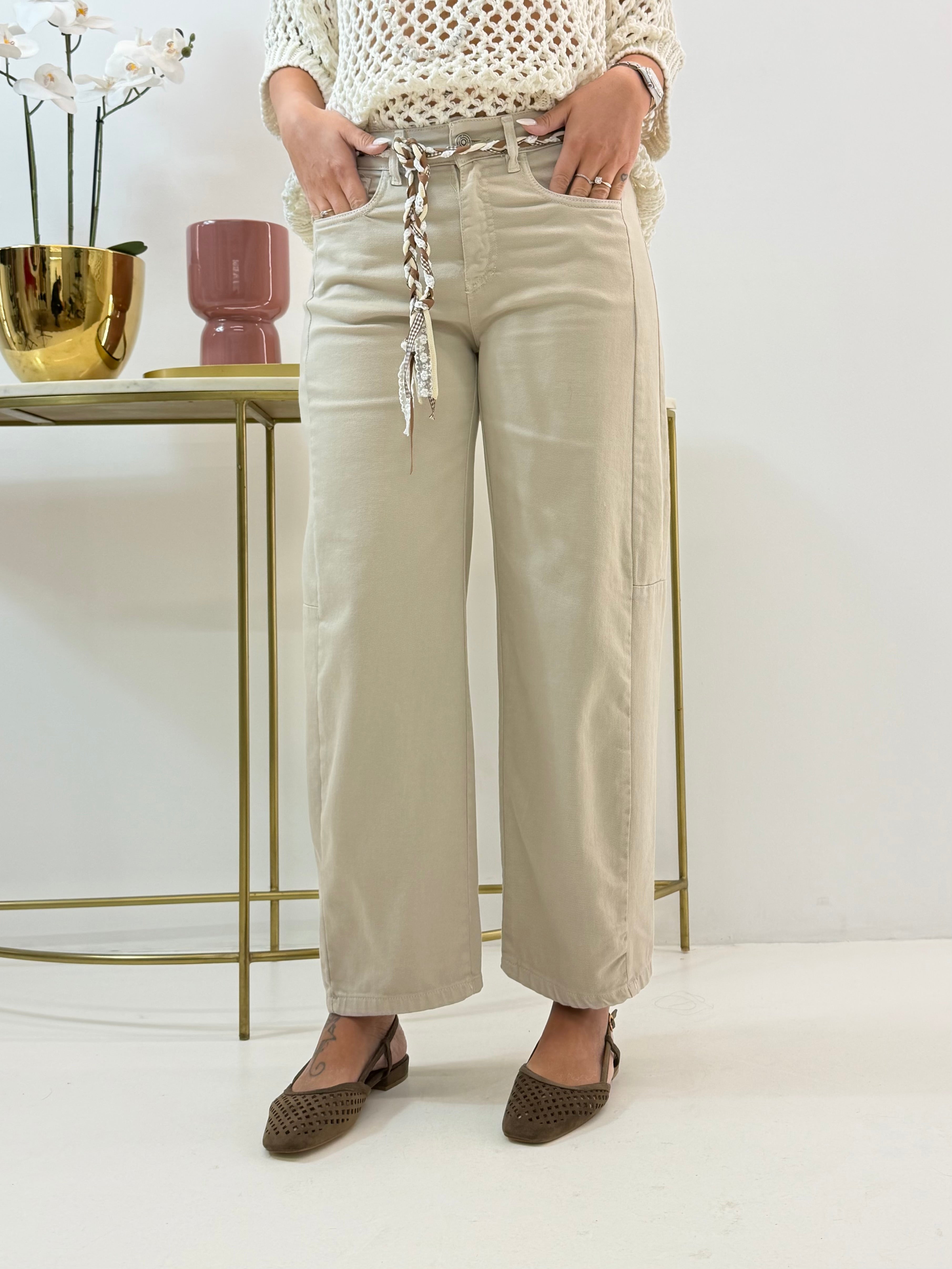 PANTALONE VIVIENNE BEIGE