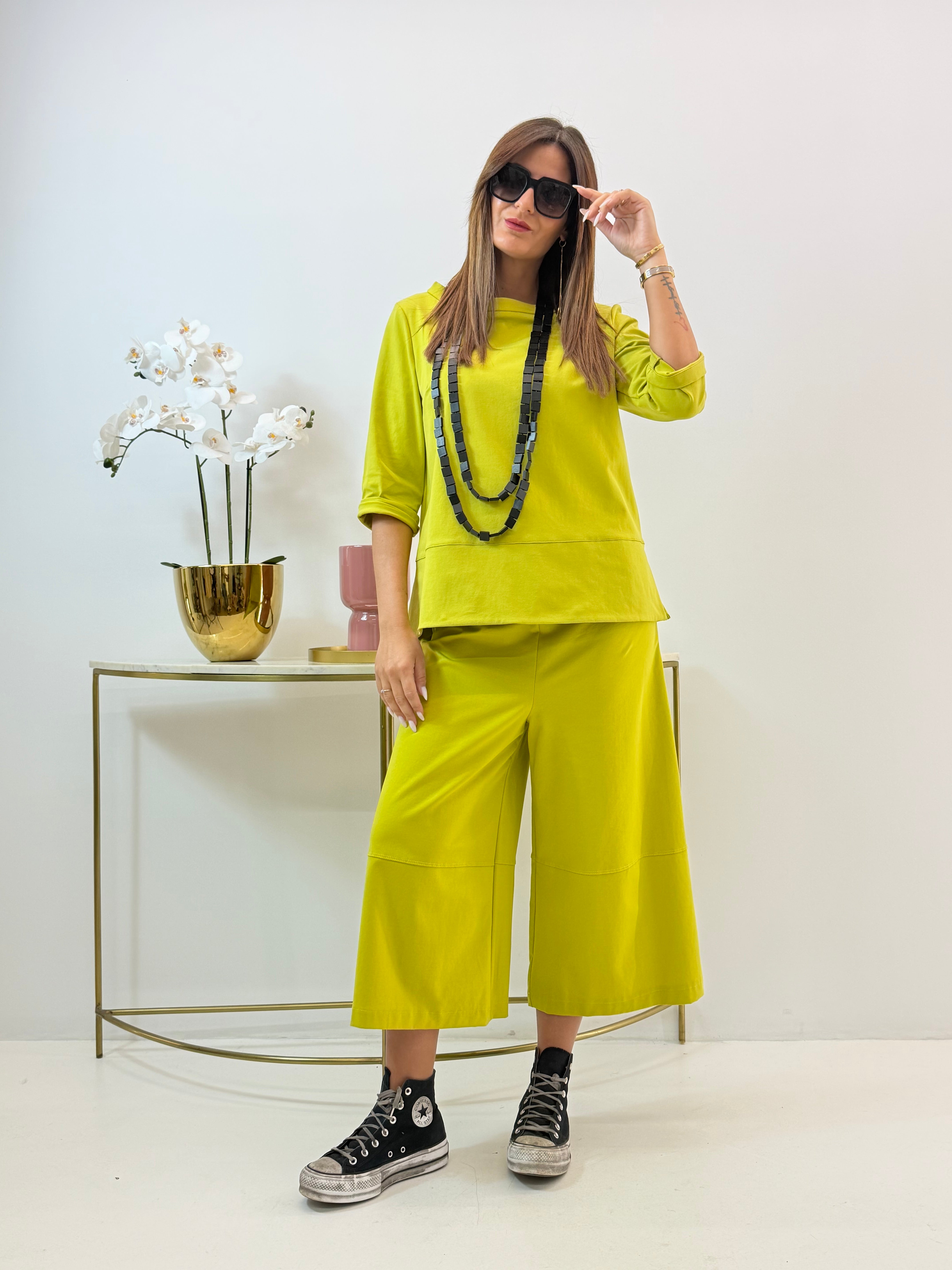BLUSA YUMI WENDY VERDE ACIDO