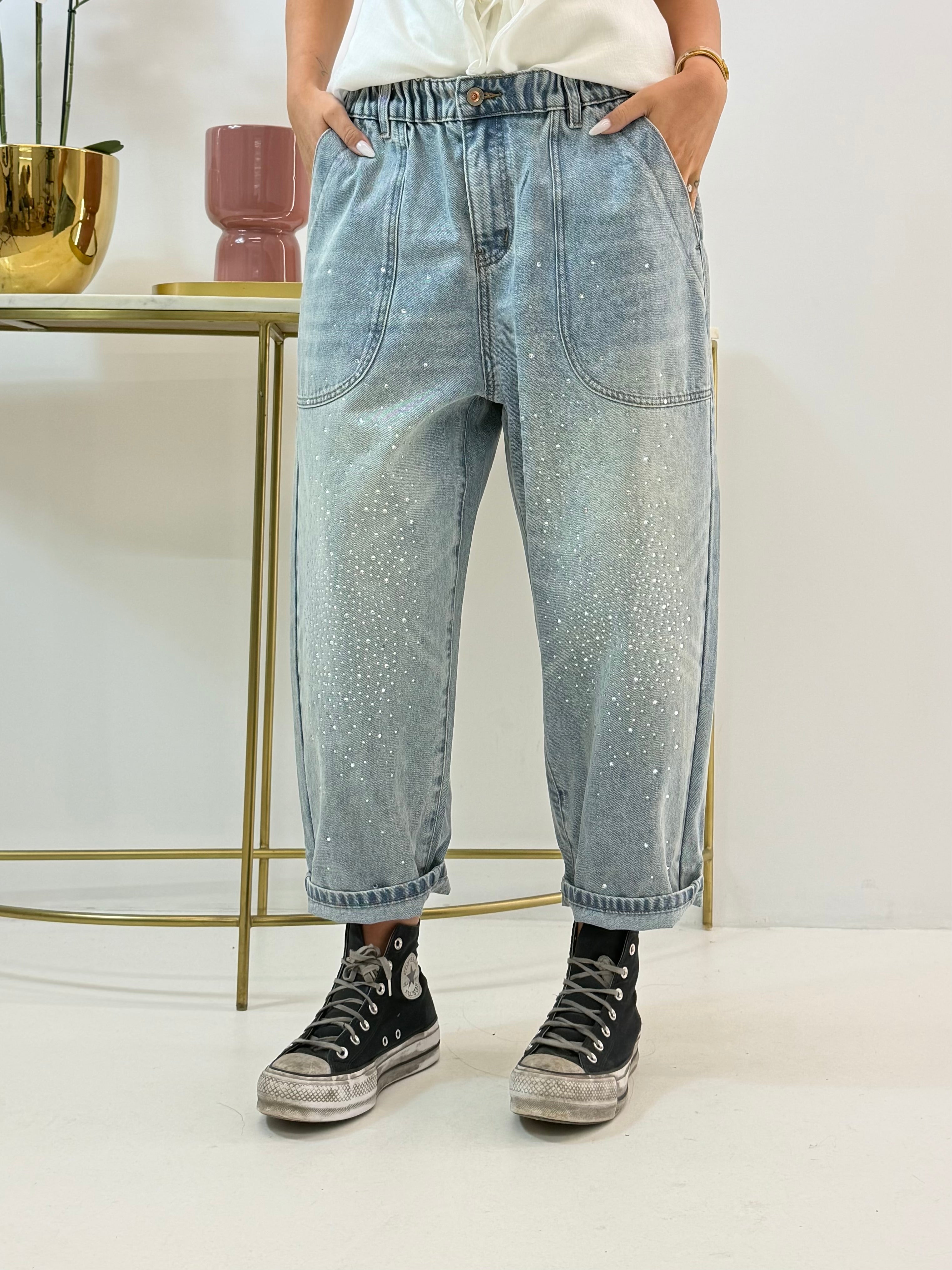 JEANS WENDY CON STRASS