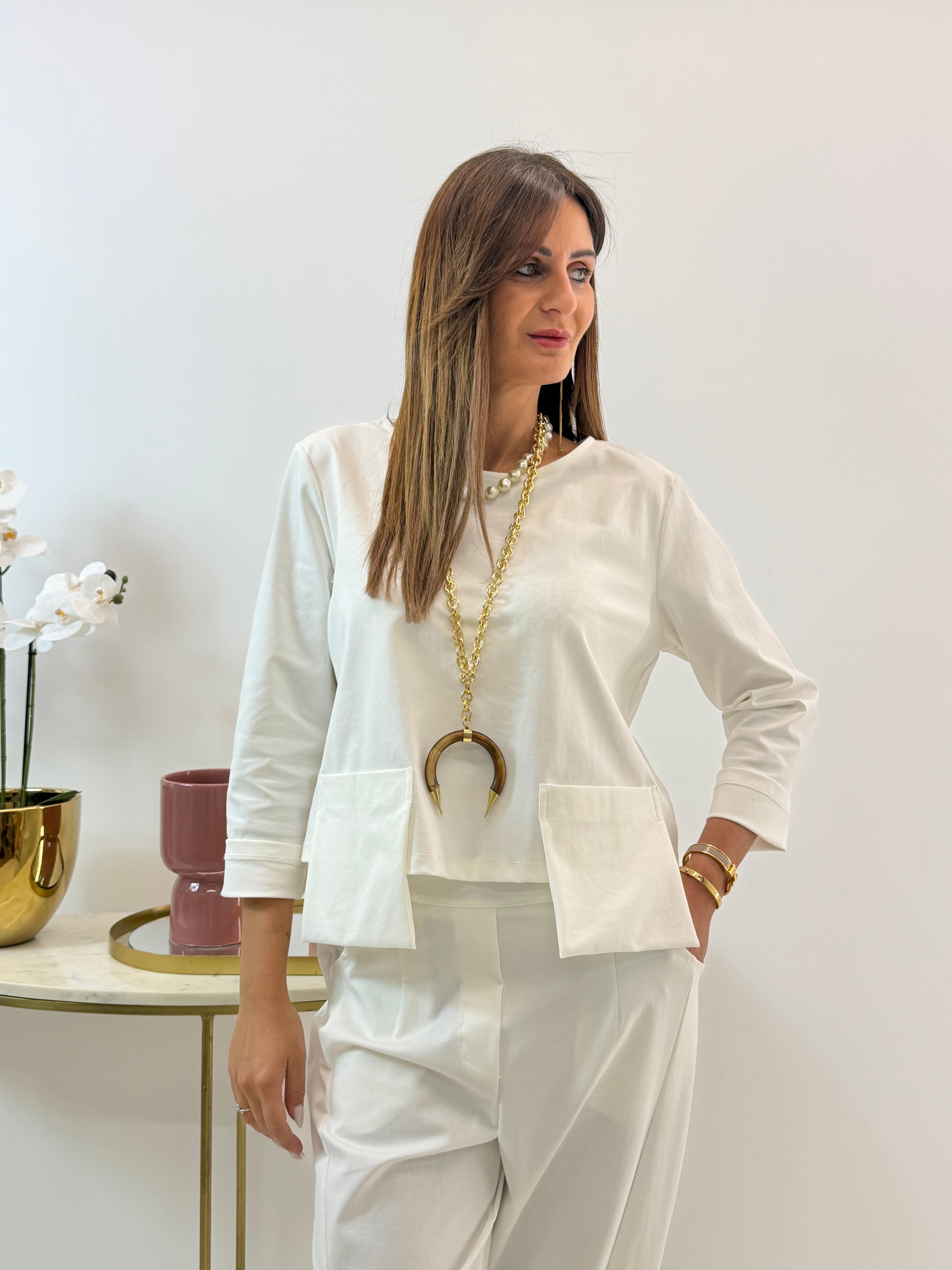 BLUSA GIORGIA BIANCA