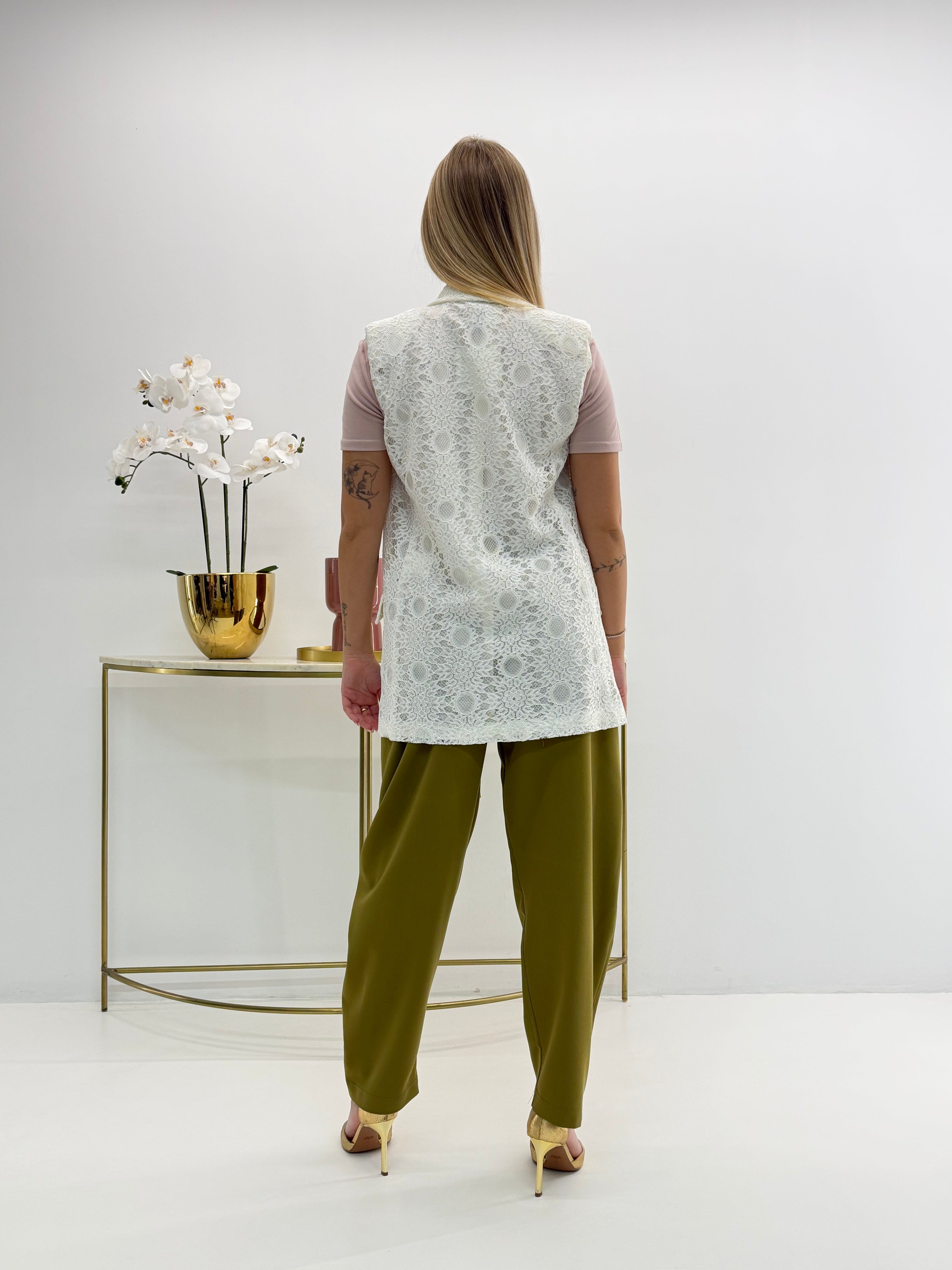 GILET KETRIN IN PIZZO