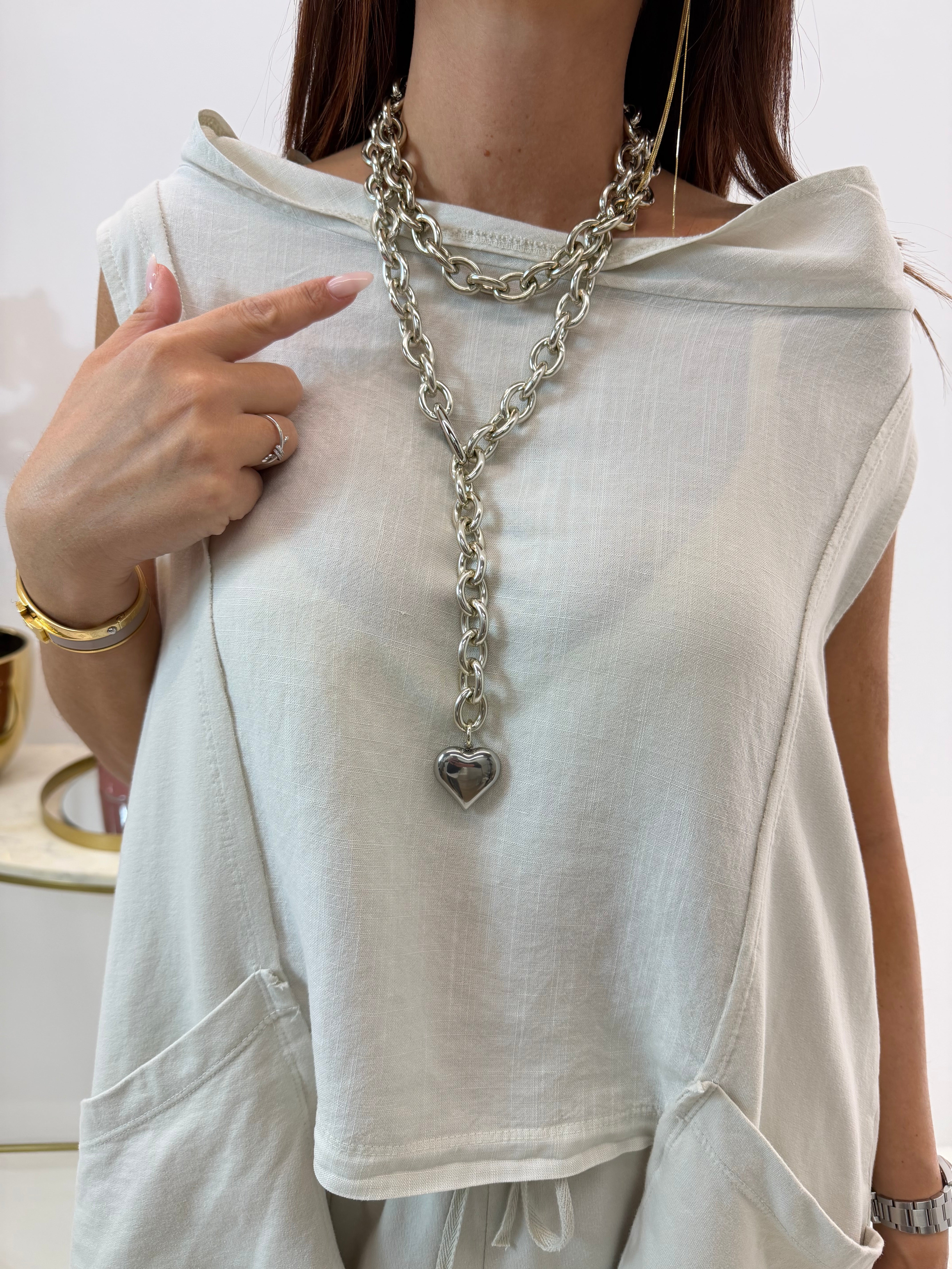 COLLANA CINTURA MUPAJI CUORE