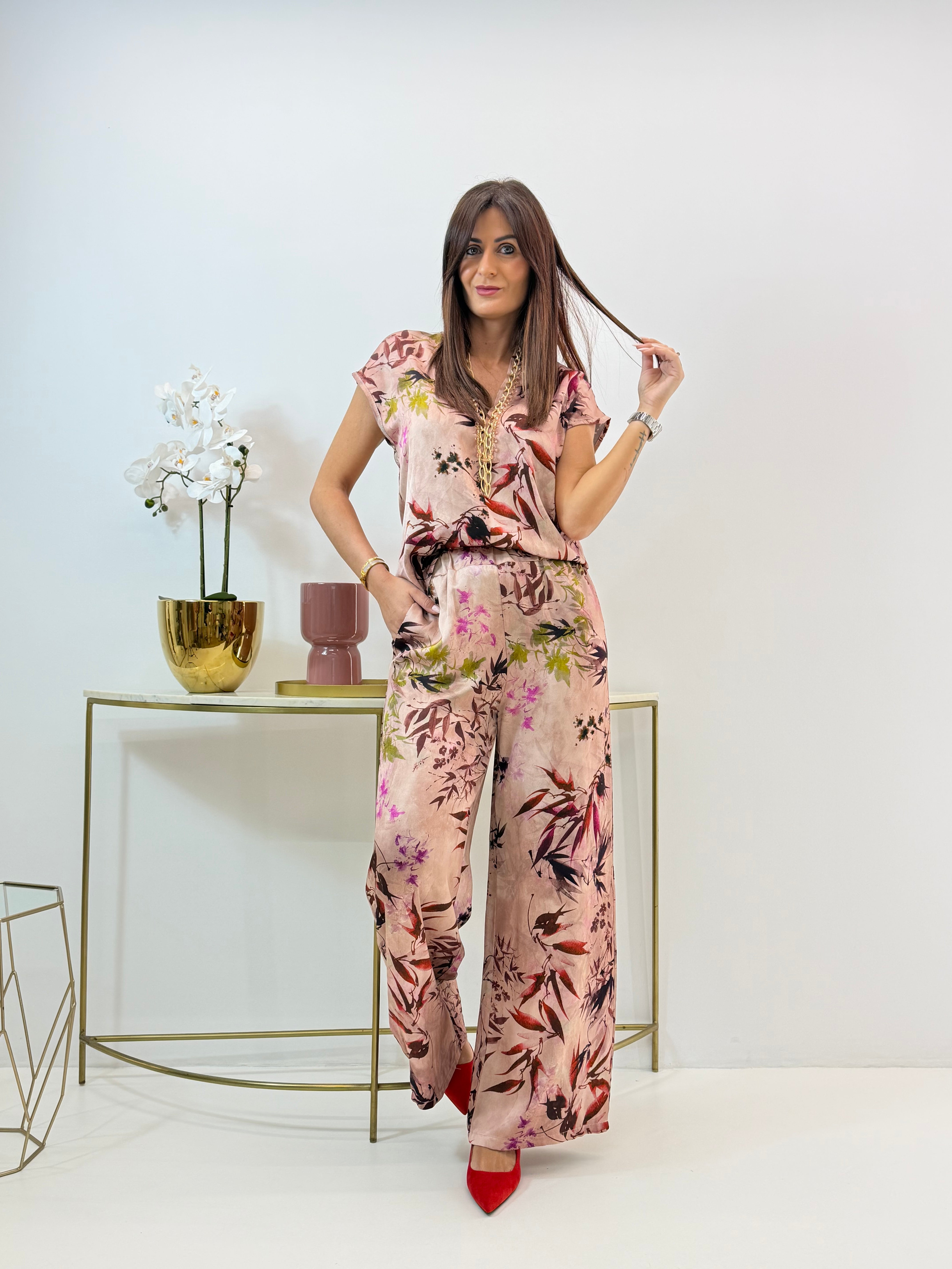 COMPLETO IN SATIN NILA FANTASIA