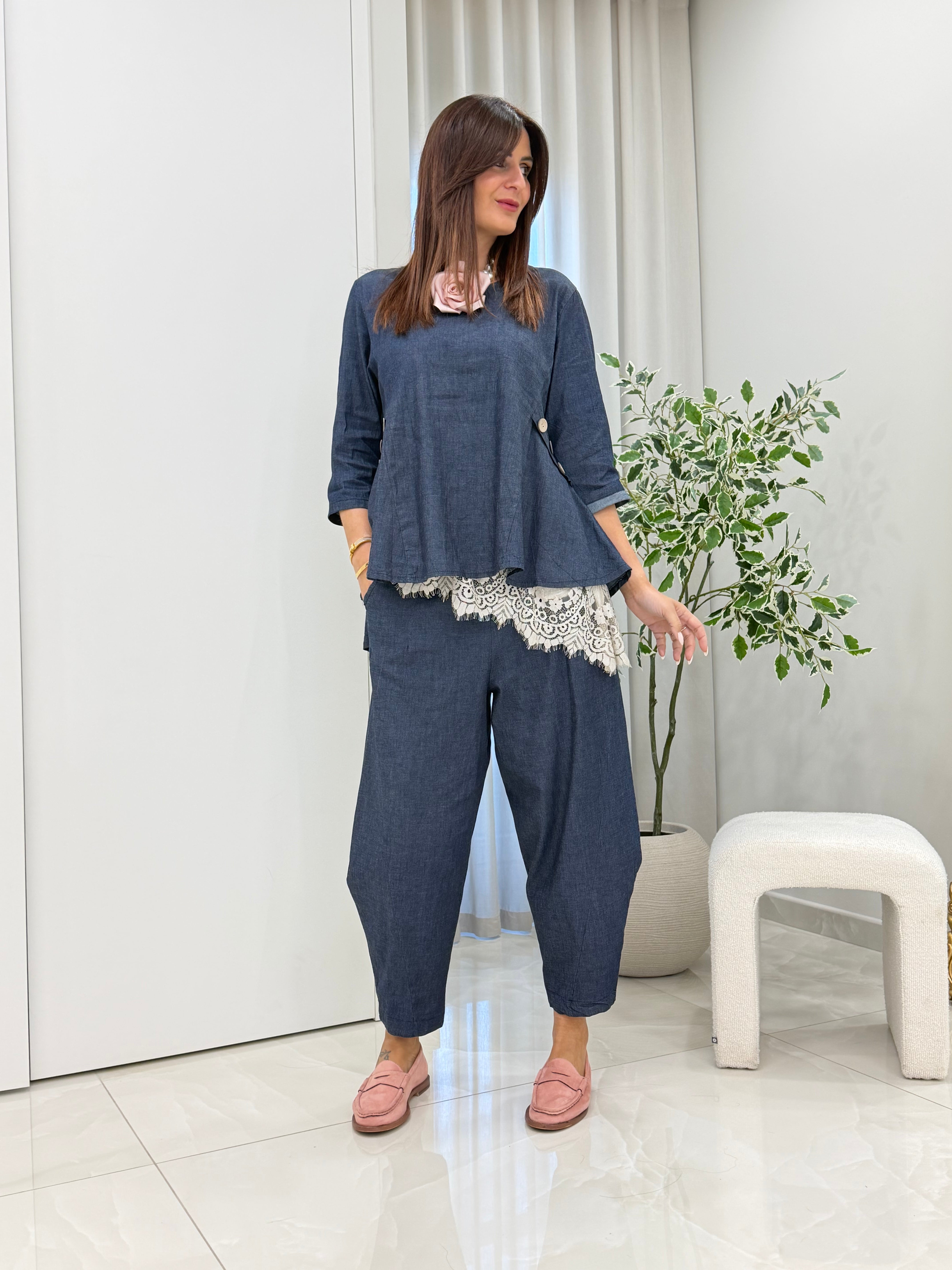 BLUSA KATE IN DENIM