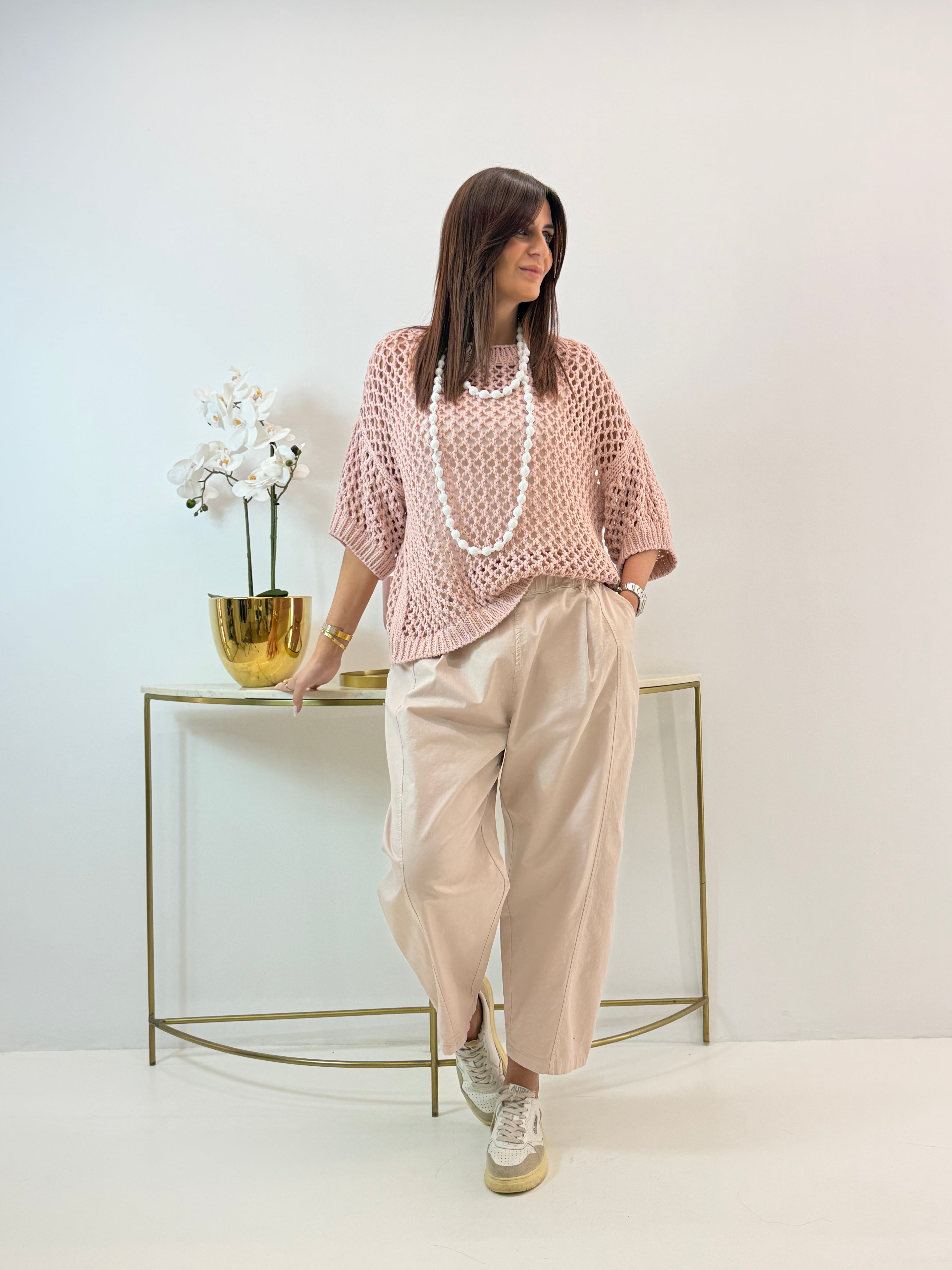 PULL CAROLA TRAFORATO